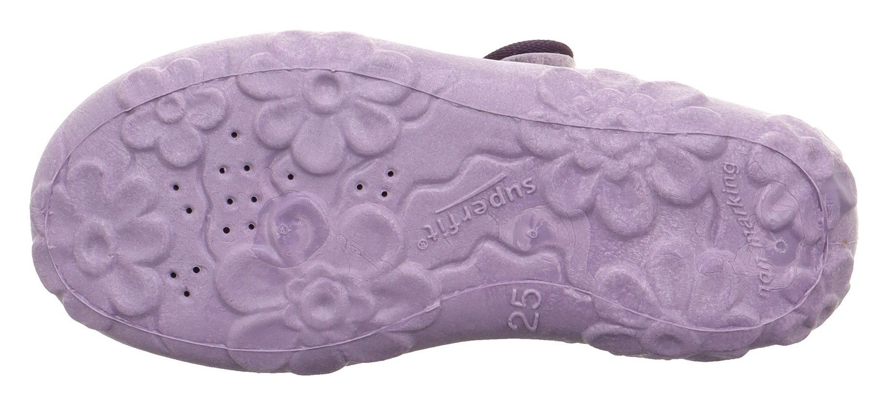Superfit Pantoffels BONNY WMS: middel Kinderschoen met eenhoornmotief, maat sjabloon om te downloaden
