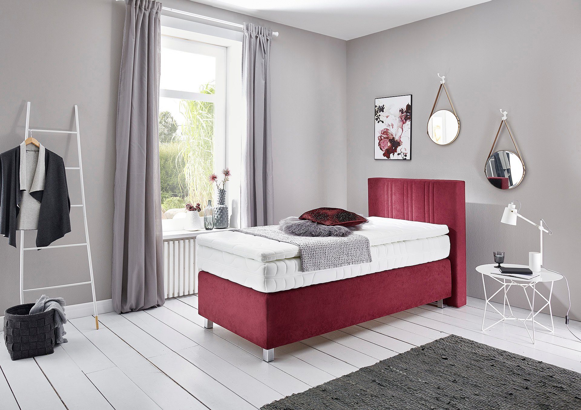 Westfalia Polsterbetten Boxspring naar keuze met bedkist en topmatras