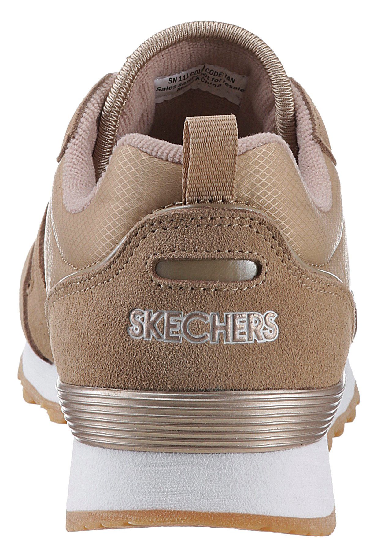 Skechers Sneakers OG 85 - GOLDN GURL Veterschoen, originele retro-jogginschoen met Air-Cooled Memory Foam®