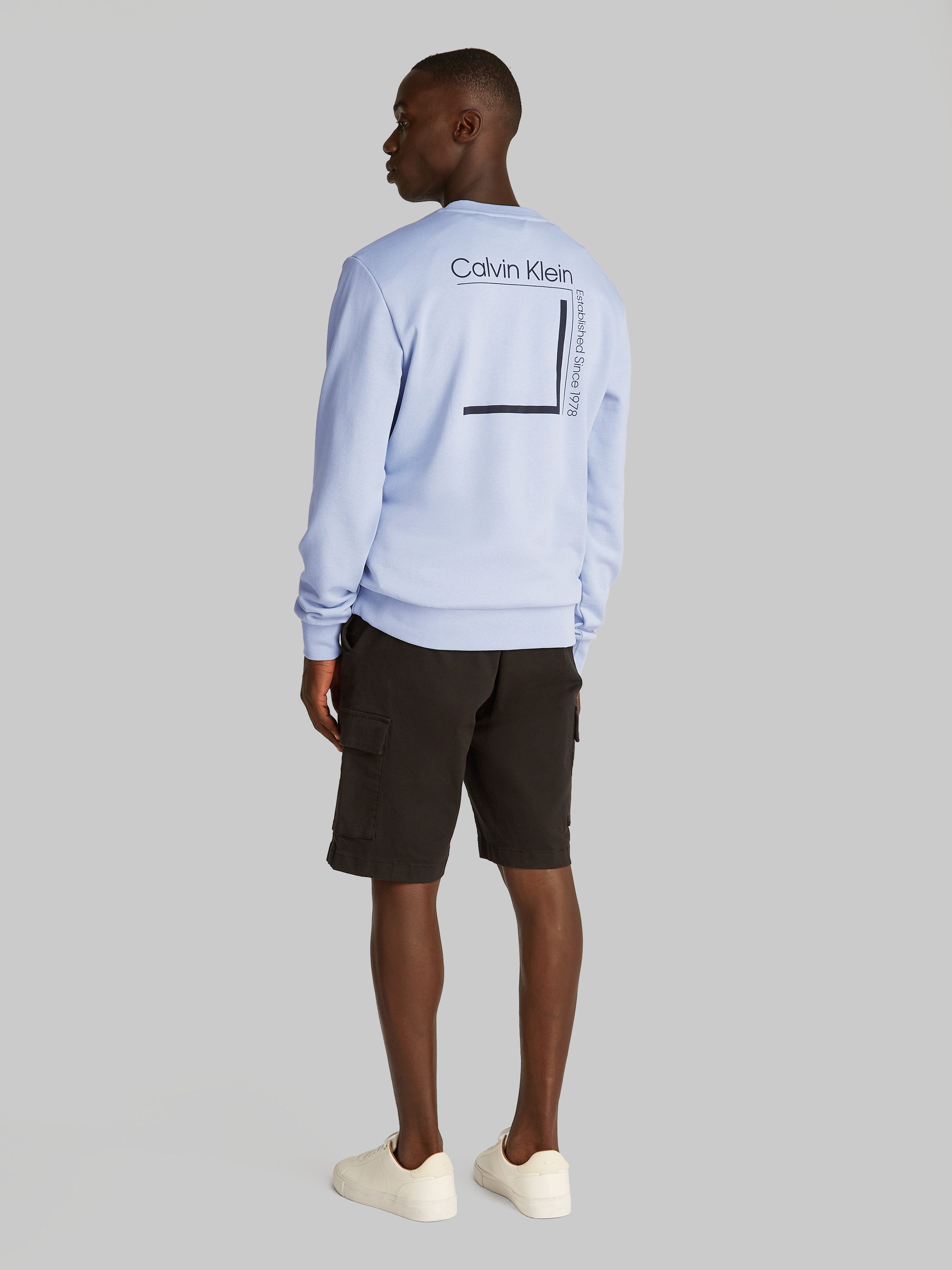 Calvin Klein Sweatshirt CP-LINEAR BOX LOGO SWEATSHIRT
