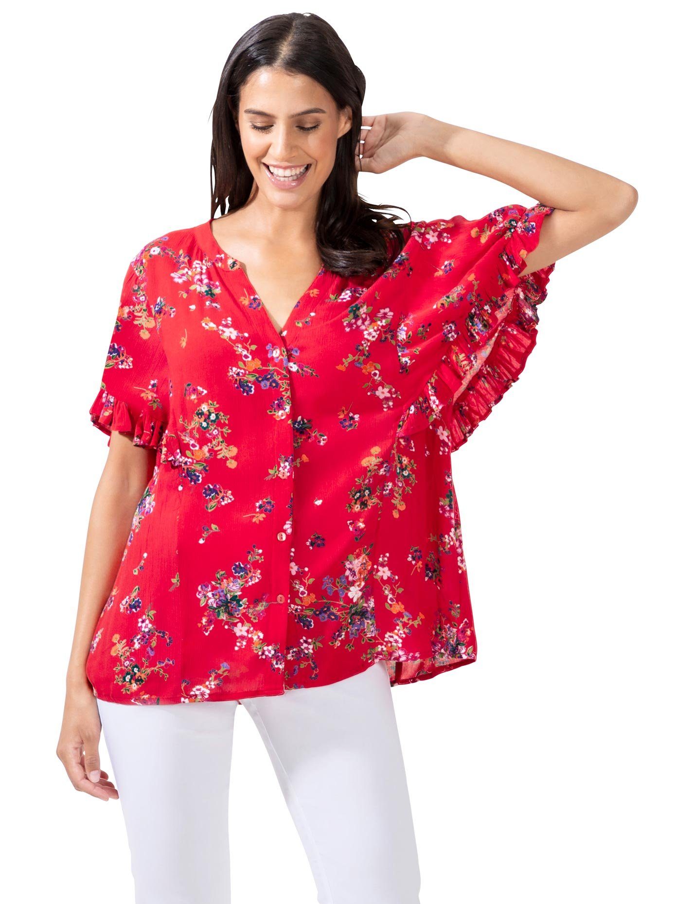 Classic Inspirationen Gedessineerde blouse
