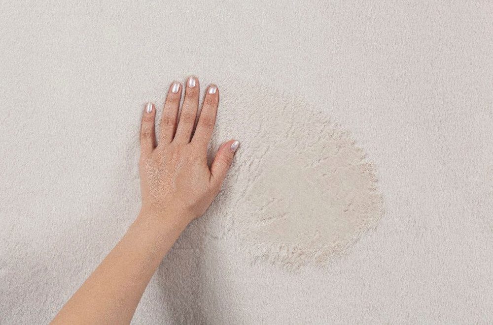The carpet Vloerkleed Cosy Woonkamer tapijt bont-uitstraling wasbaar elegant