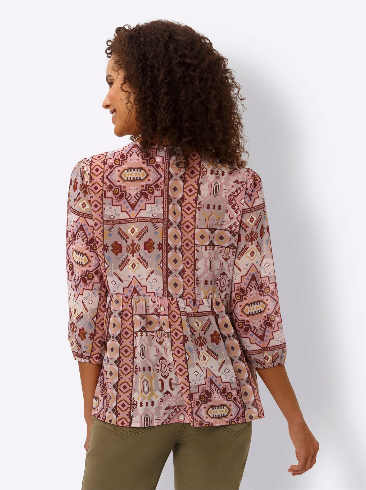 heine Gedessineerde blouse