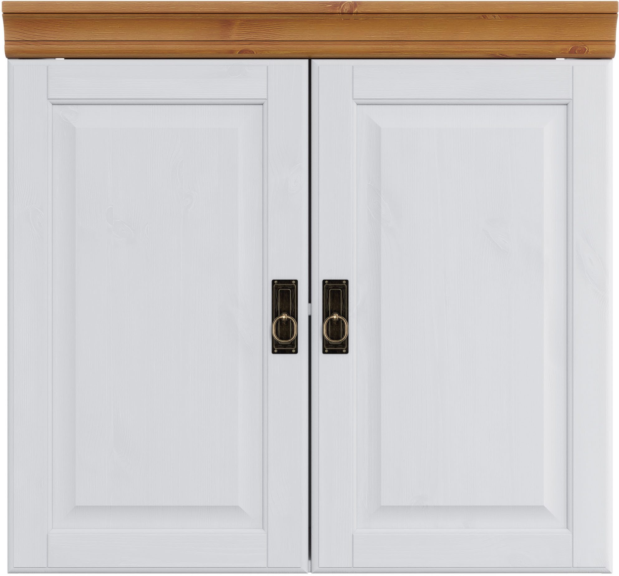 Home affaire Hangkast Rügen Breedte 80 cm, massief grenen, 2 deuren, 1 legplank