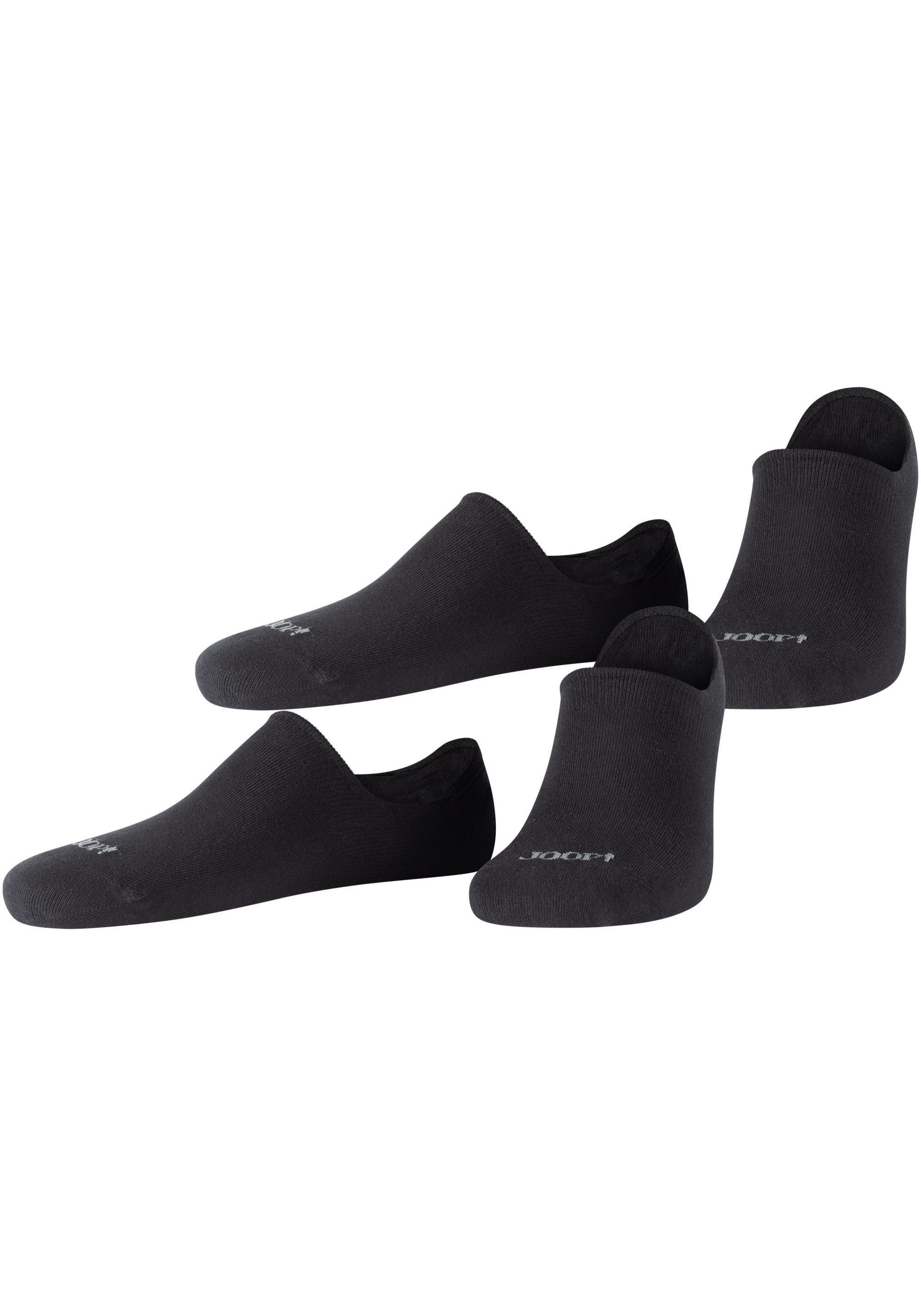 JOOP! Enkelsokken Premium Essentials met versterkte hiel en teen (4 paar)