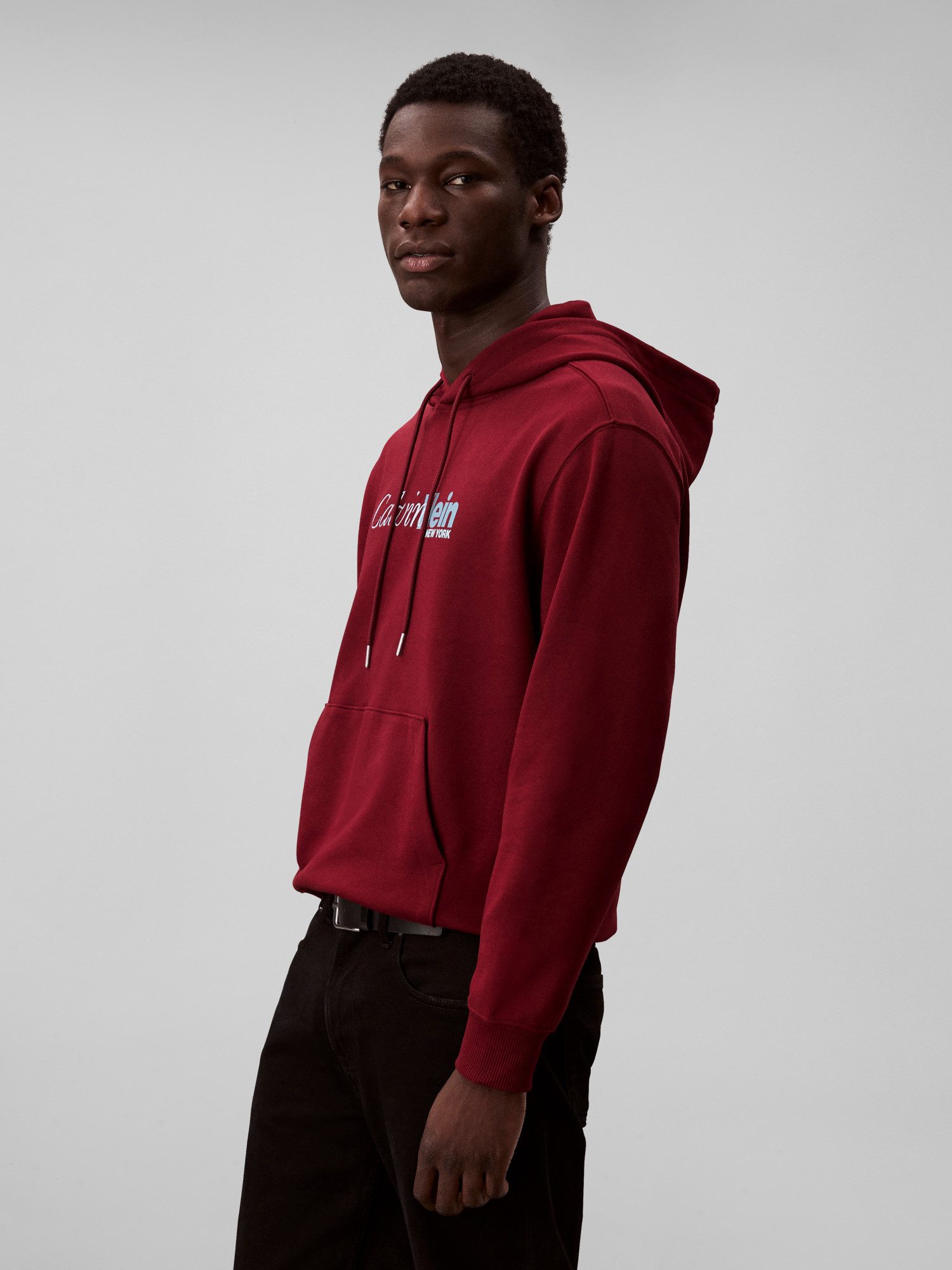 Calvin Klein Hoodie LS EU 350TERRY CURSIVE GRAPHIC H