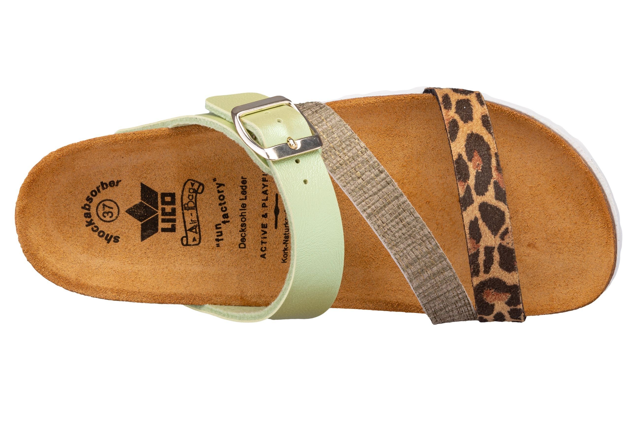 Lico Slippers Natural Glitter