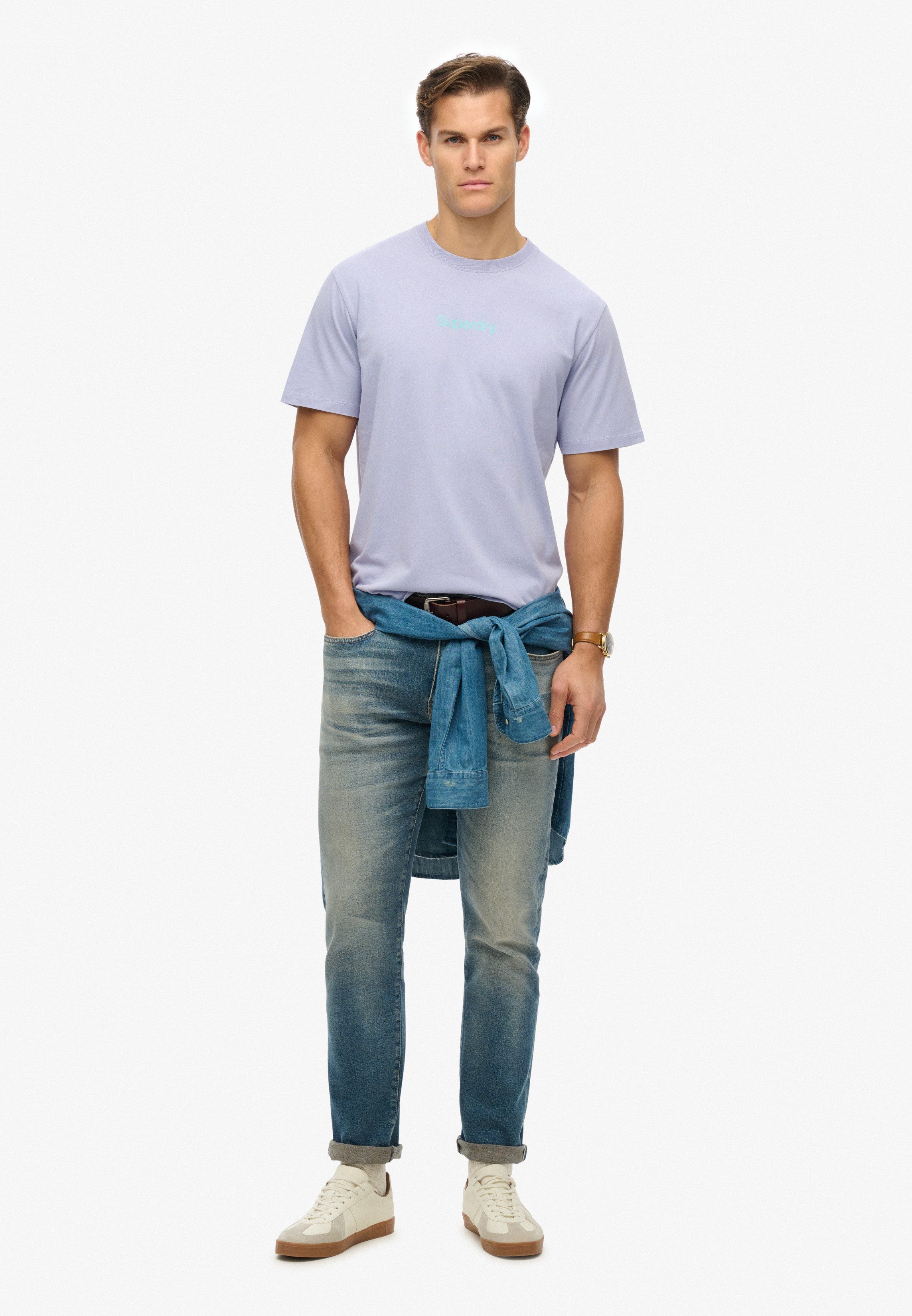 Superdry Shirt met ronde hals CORE LOGO CITY T SHIRT