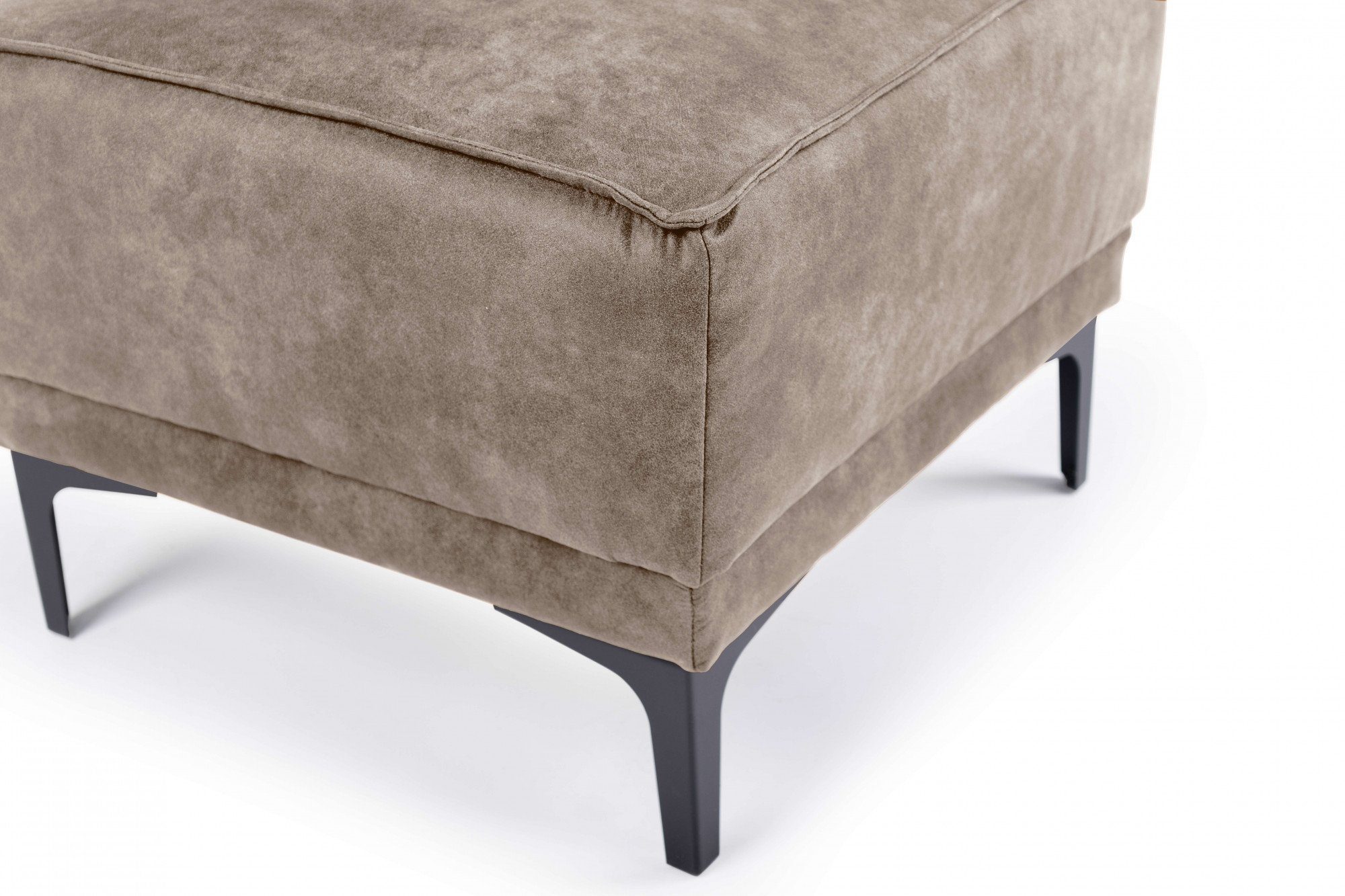 Places of Style Hocker Oland passend bij de serie oland, scandinavisch design, metalen poten