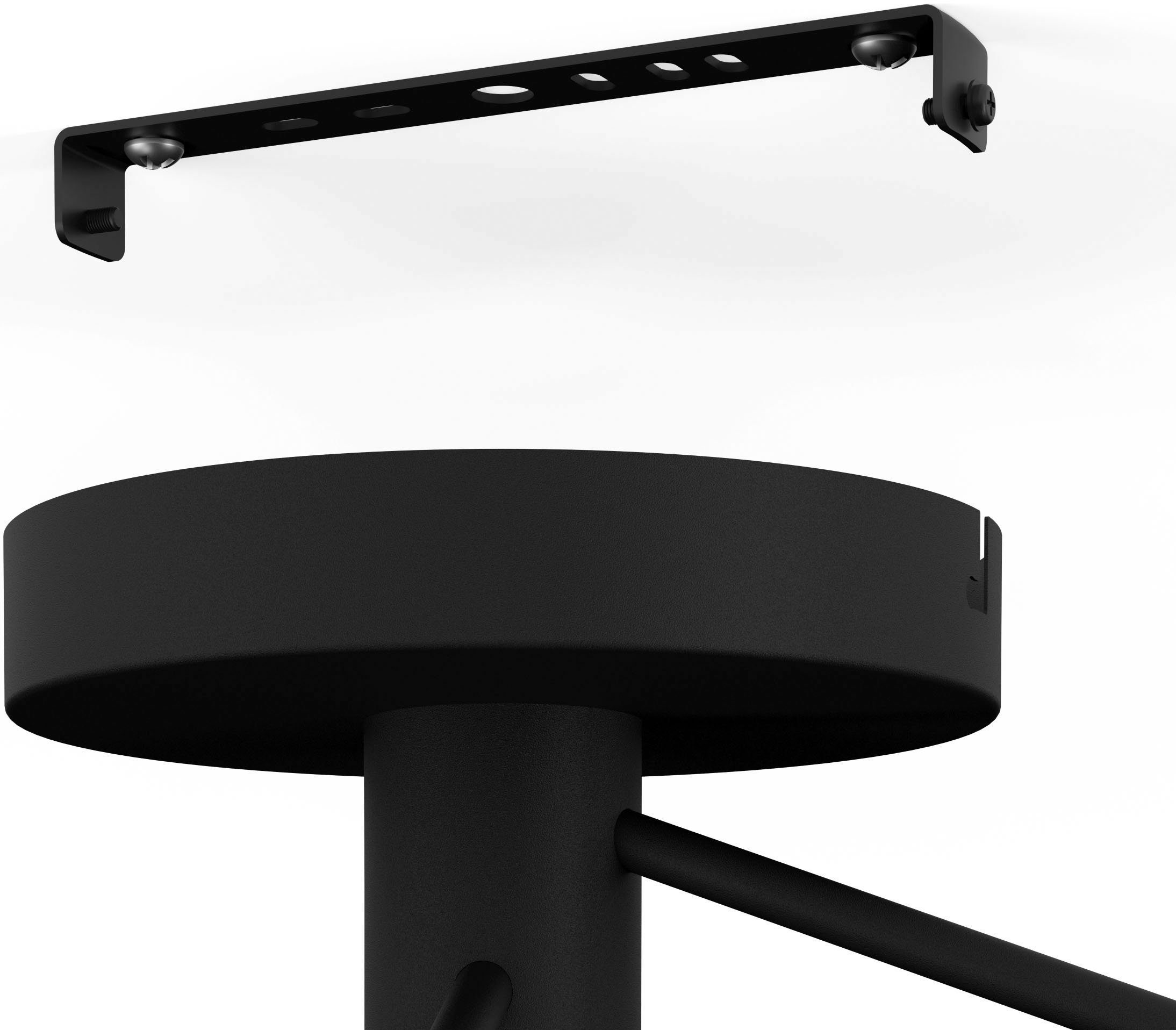 EGLO Hanglamp CASIBARE Hanglamp in zwart van staal - excl. E27 - 40W (1 stuk)
