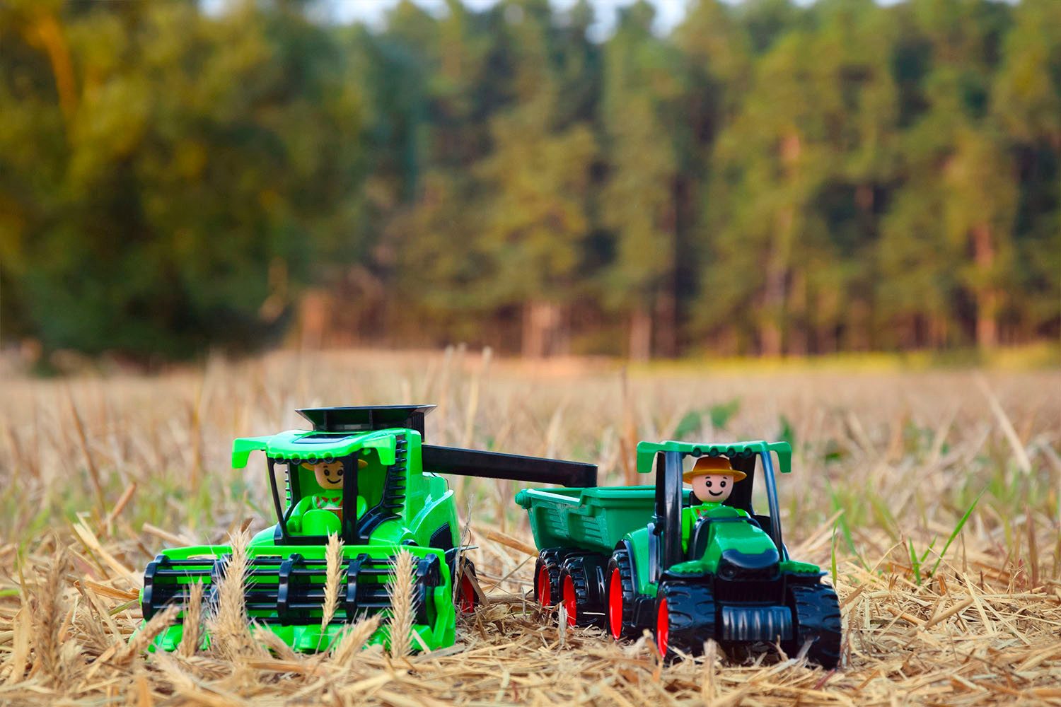 Lena® Speelgoed maaidorser Truckies