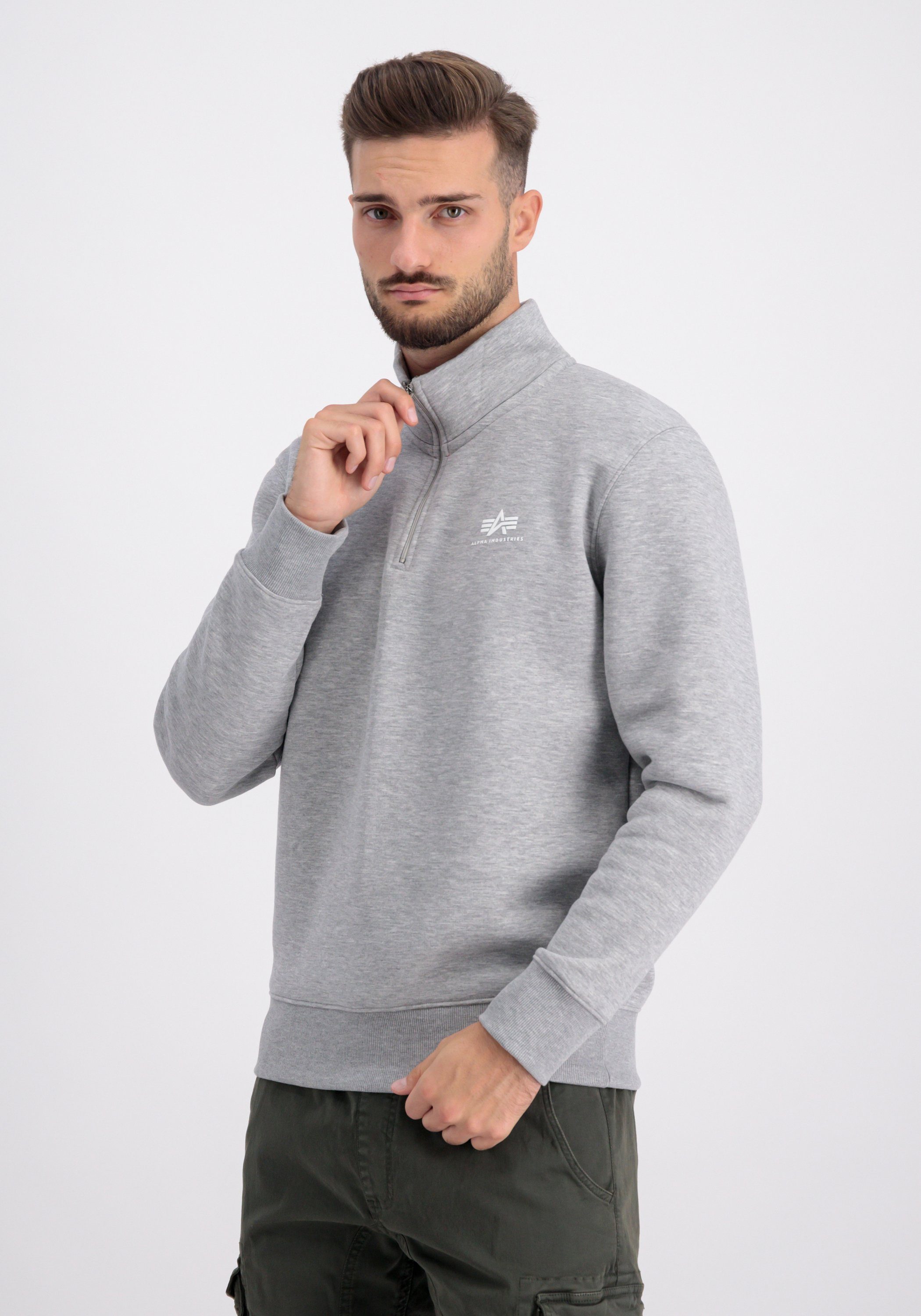 Alpha Industries Sweater  Men - Sweatshirts Half Zip Sweater SL