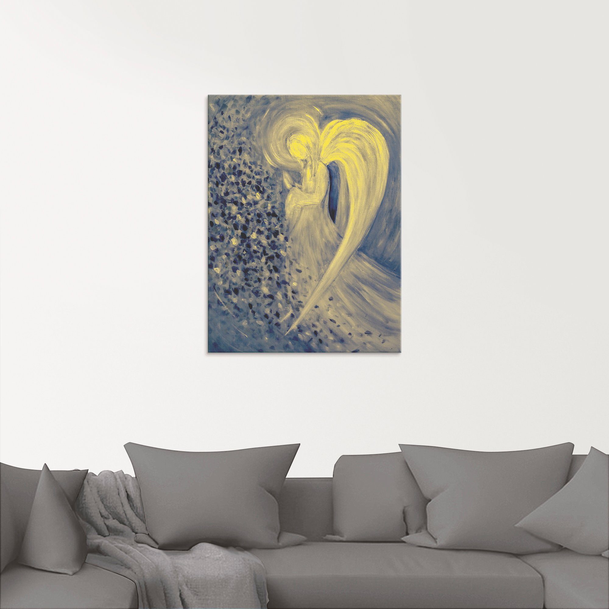 Artland Print op glas Engel van de nacht in verschillende maten