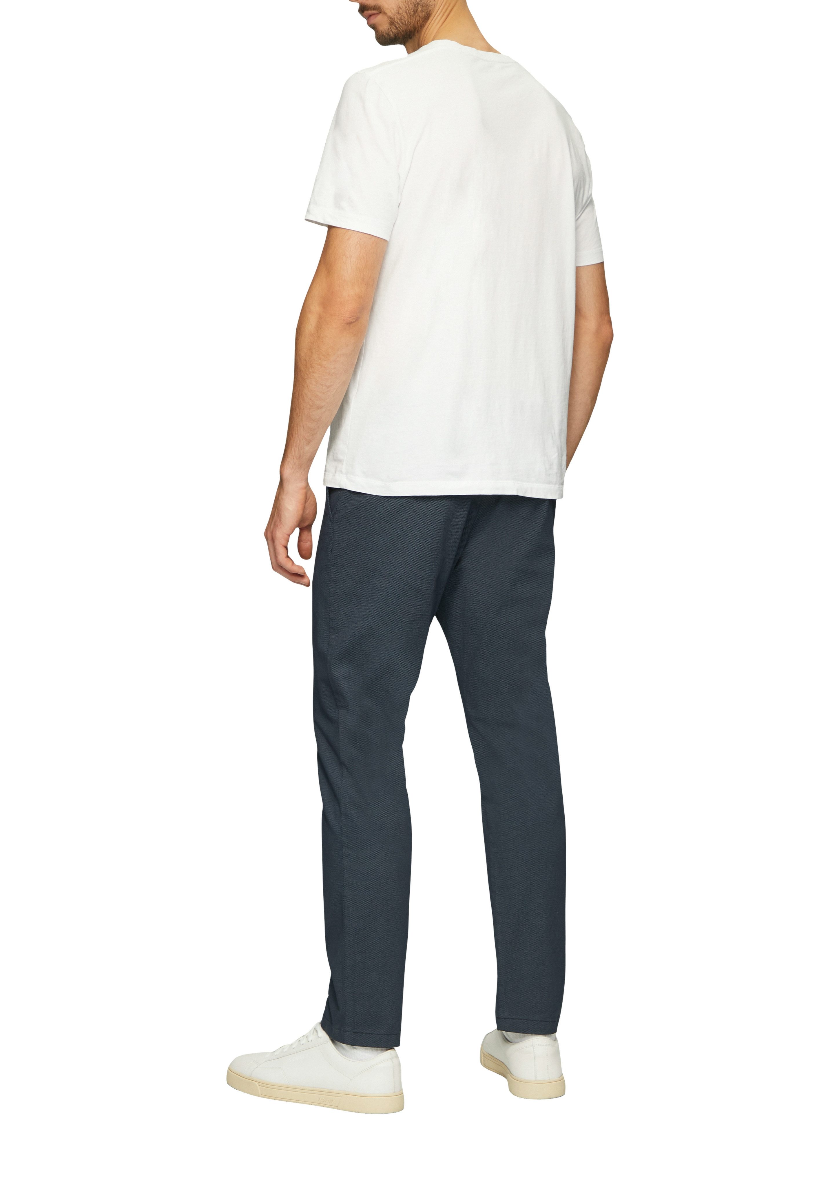 s.Oliver Stoffen broek met een ritssluiting