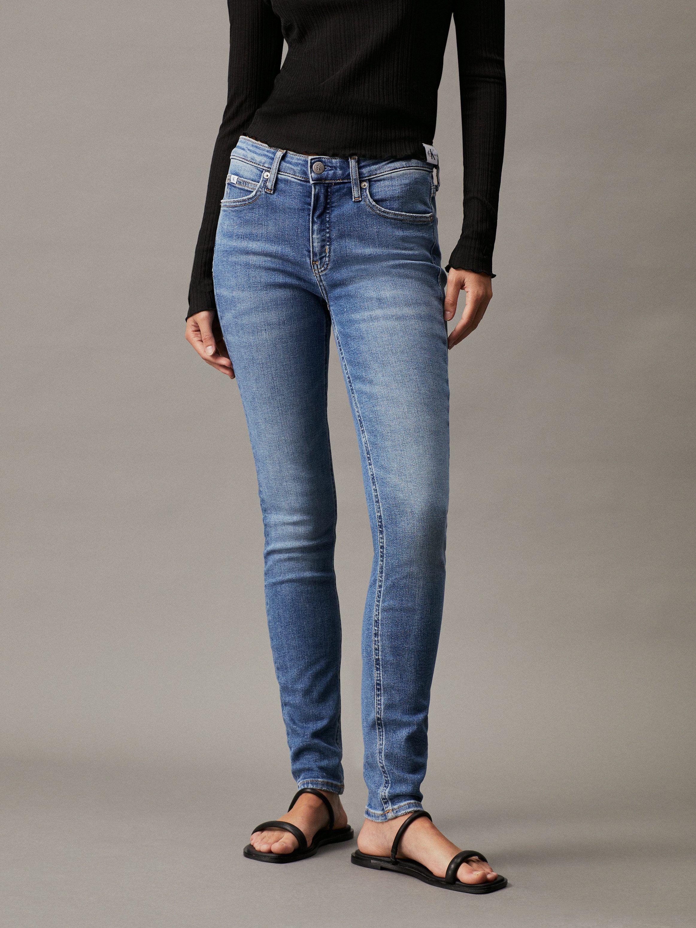 Calvin Klein Skinny fit jeans Mid rise skinny