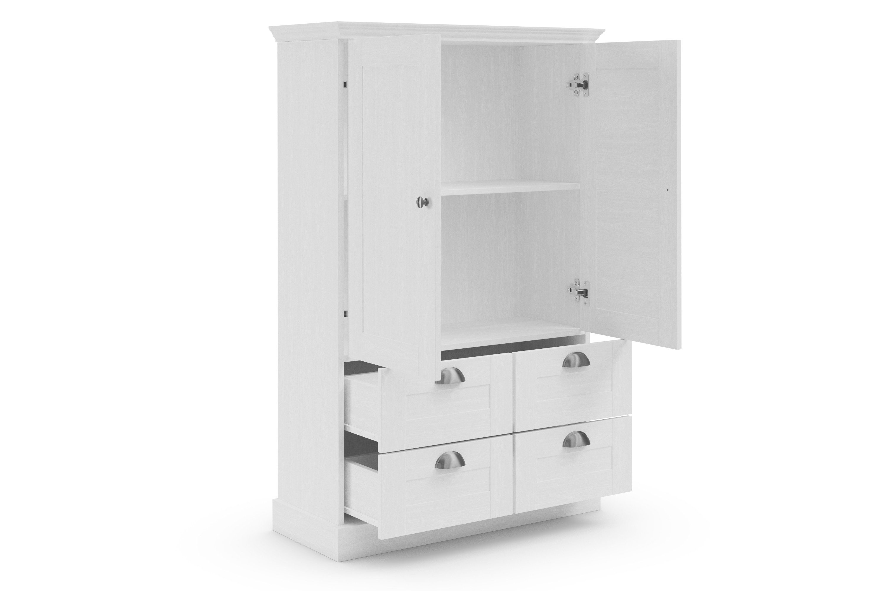 Home affaire Waskast Motala met 2 grote lades, breedte 83 cm, hoogte 130 cm