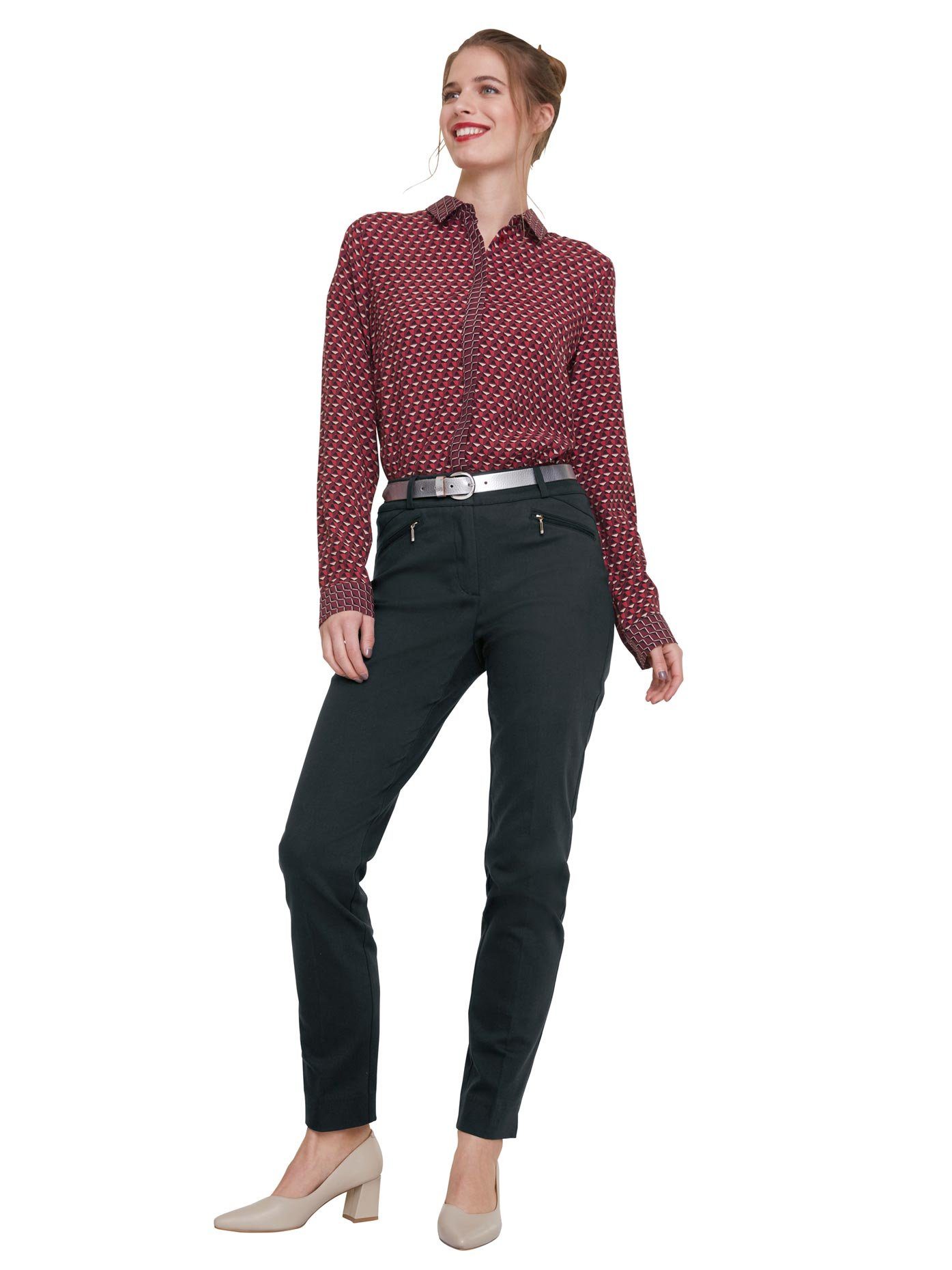 heine Gedessineerde blouse