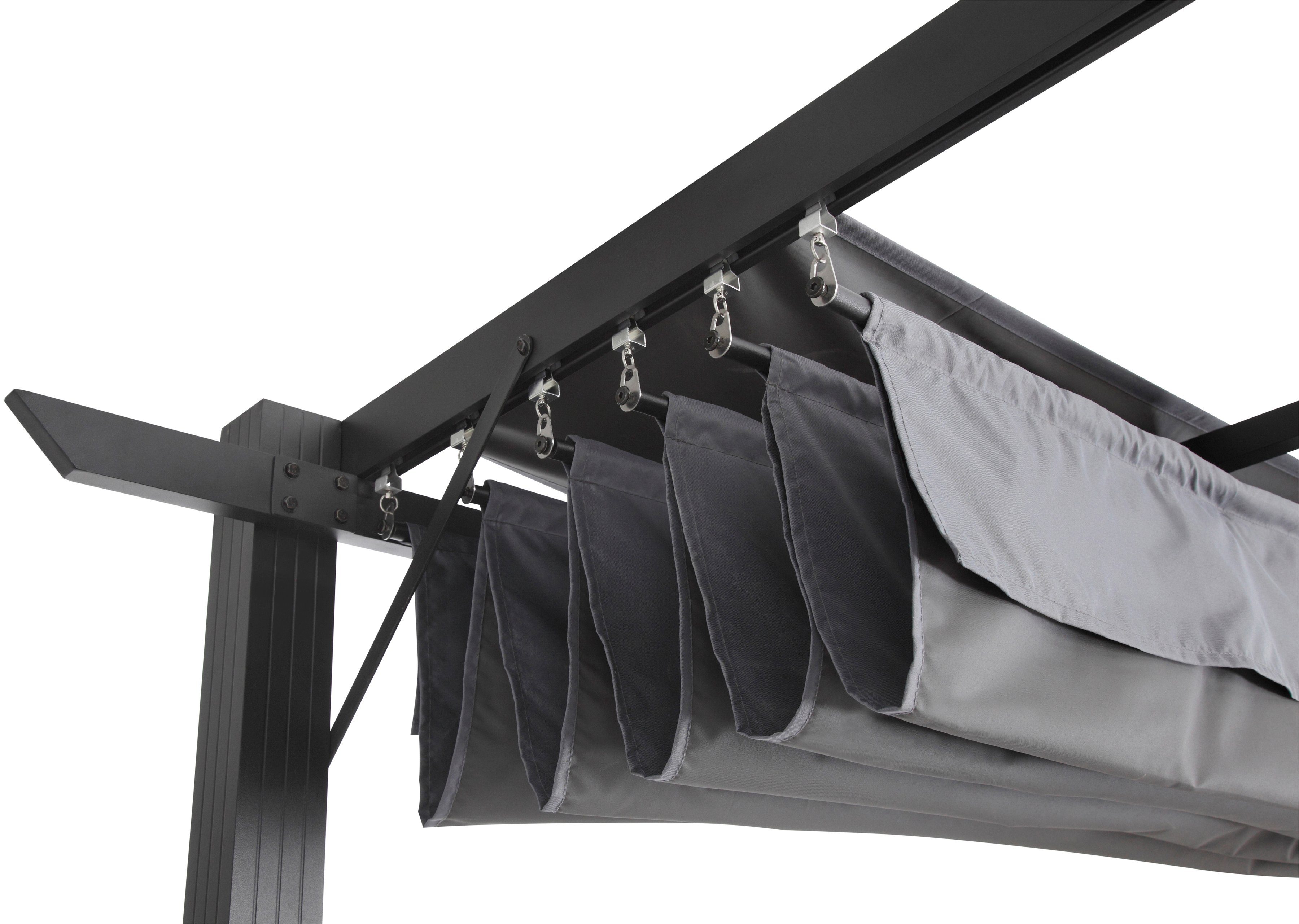KONIFERA Tuinprieel Pergola Tilos Bxdxh: 400x300x216 cm