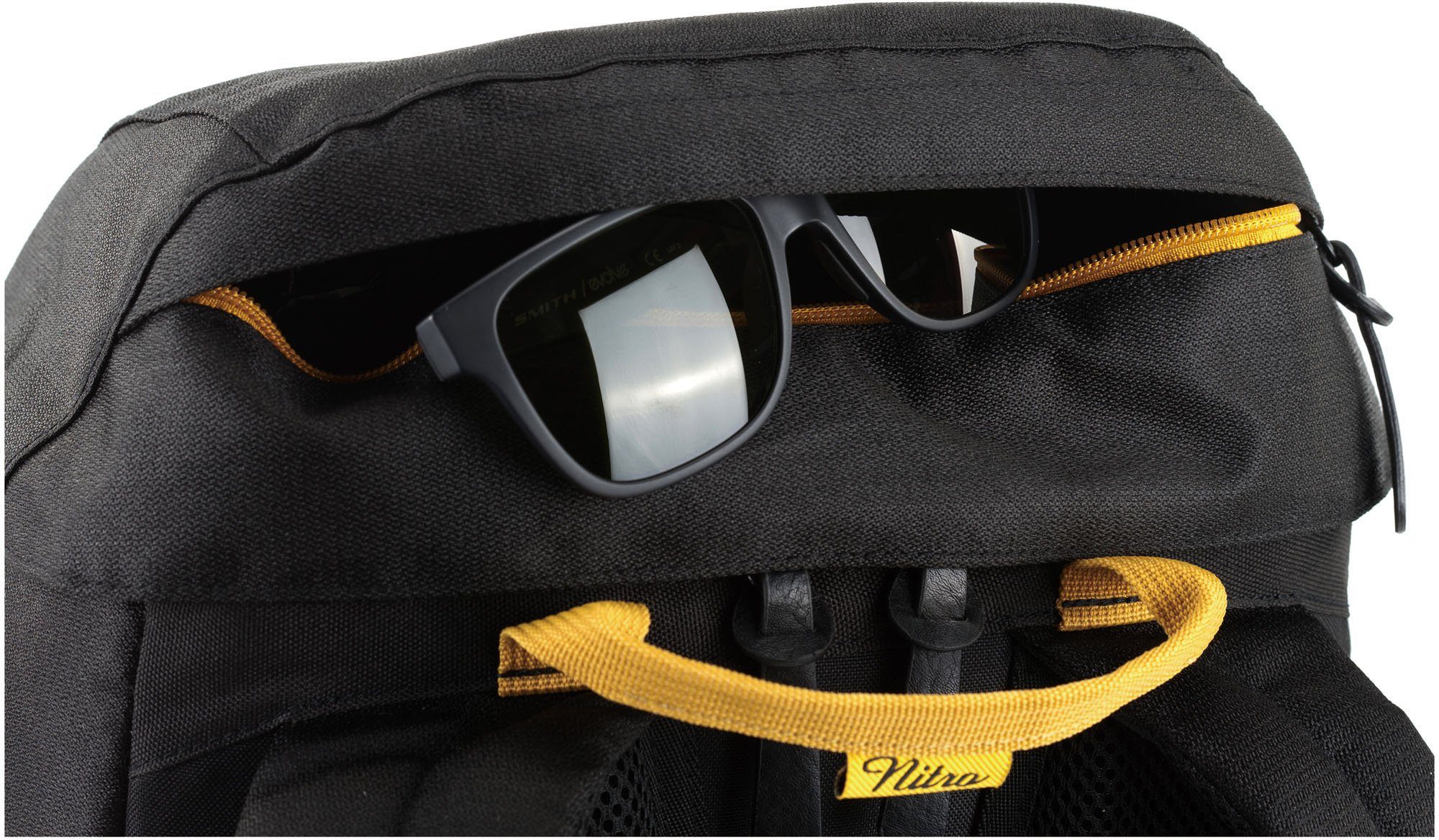 NITRO Vrijetijdsrugzak Daypacker met laptopvak, schoolrugzak, wandelaarsrugzak of streetpack