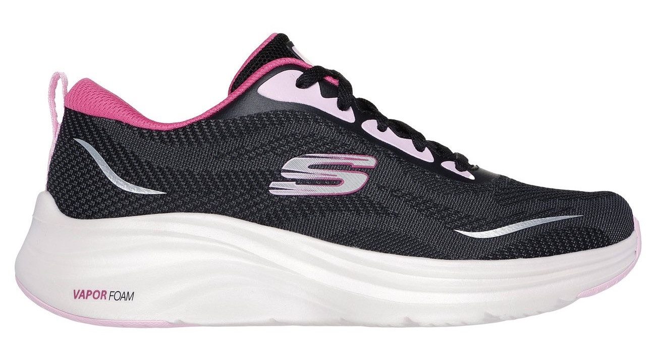 Skechers Sneakers VAPOR FOAM-SMOOTH RIDE , trainingsschoen, veterschoen in vegan uitvoering