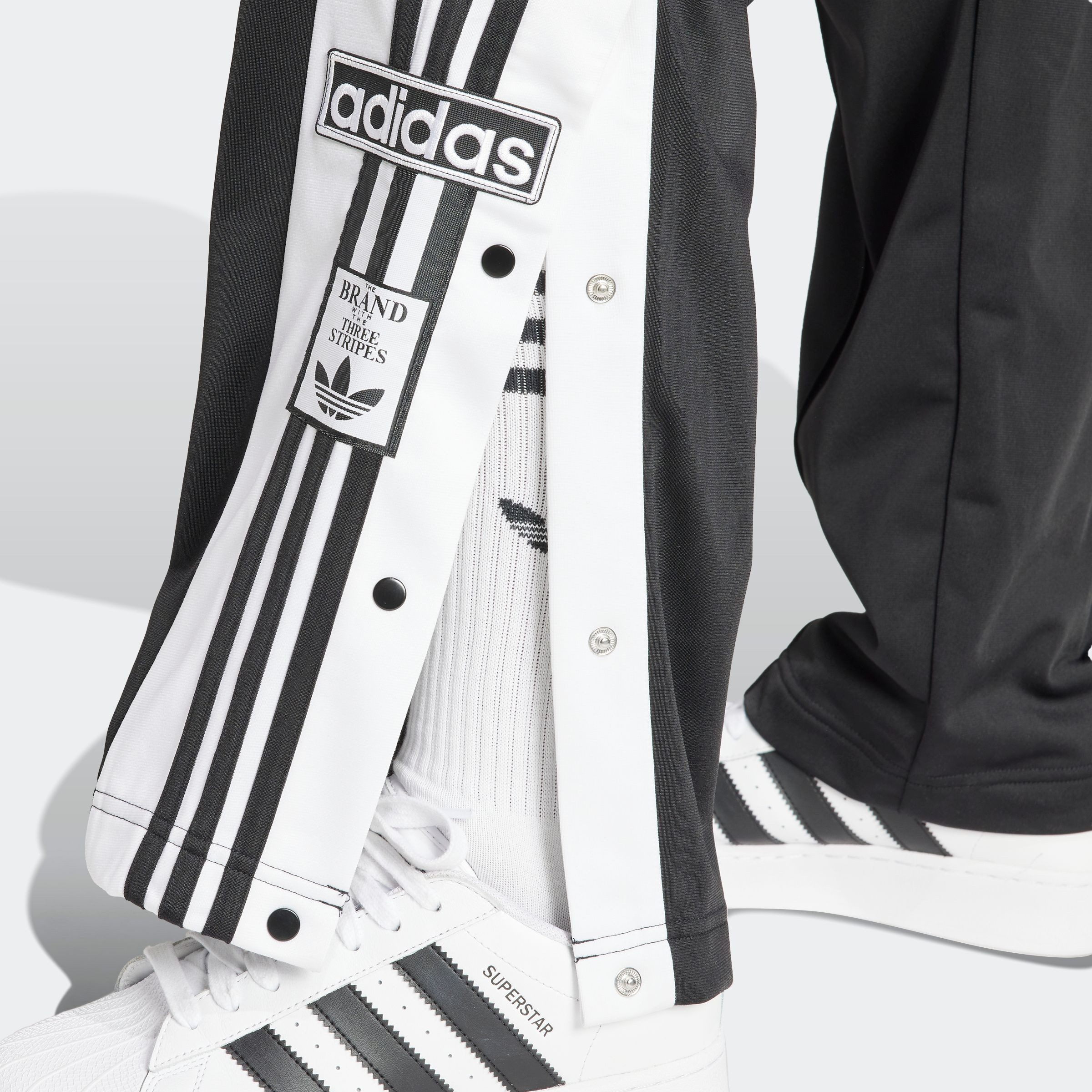 adidas Originals Sportbroek ADIBREAK PANTS Knopbroek, knoopsluiting aan het been (1-delig)