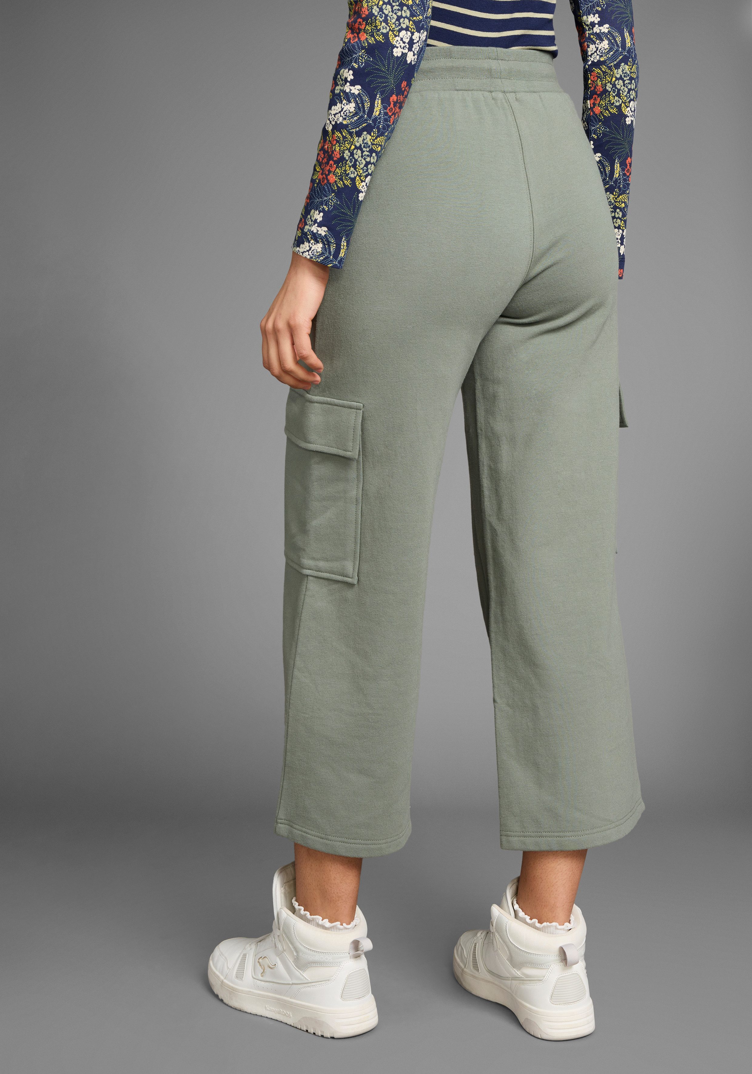 KangaROOS Cargobroek in wide-leg vorm