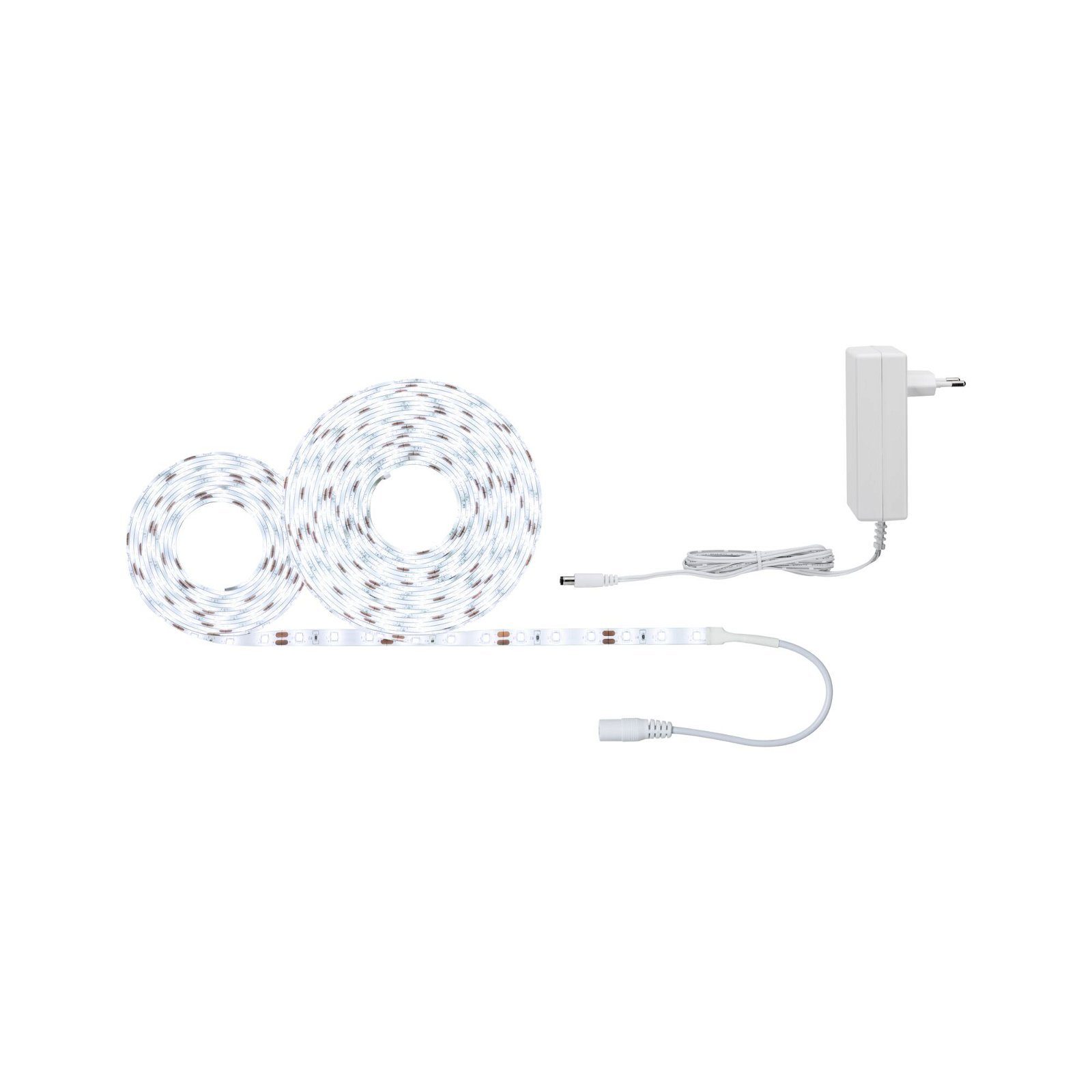Paulmann Led-strepen SimpLED Stripe Set 7,5m 20W 230/12V DC Wit Metaal Kunststof (1 stuk)