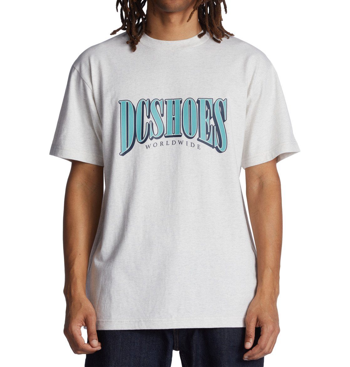DC Shoes T-shirt Tall Stack heren t-shirts maat XS grijs