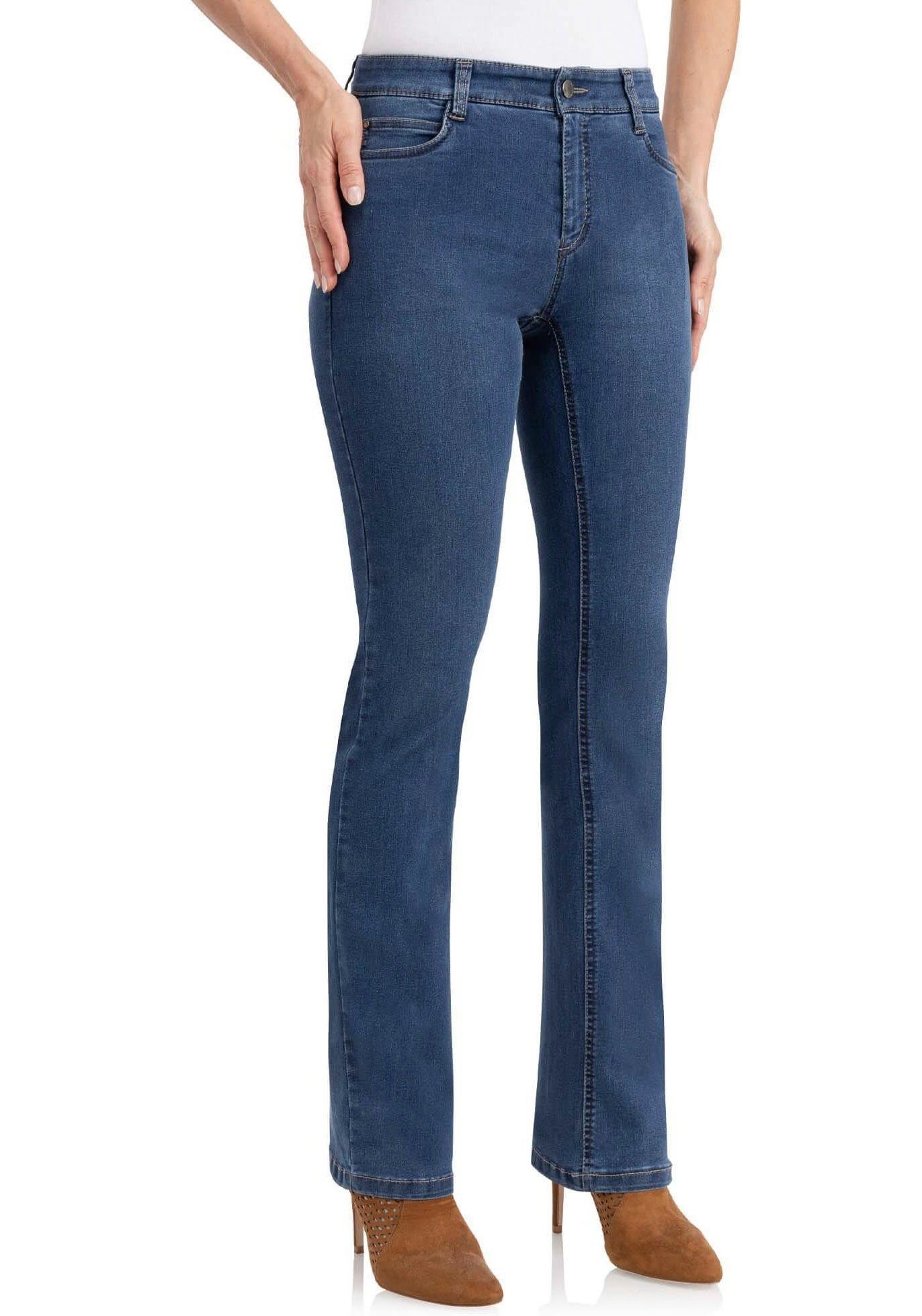 Wonderjeans Bootcut jeans Boot Nauwsluitend model met licht uitlopende broekspijpen