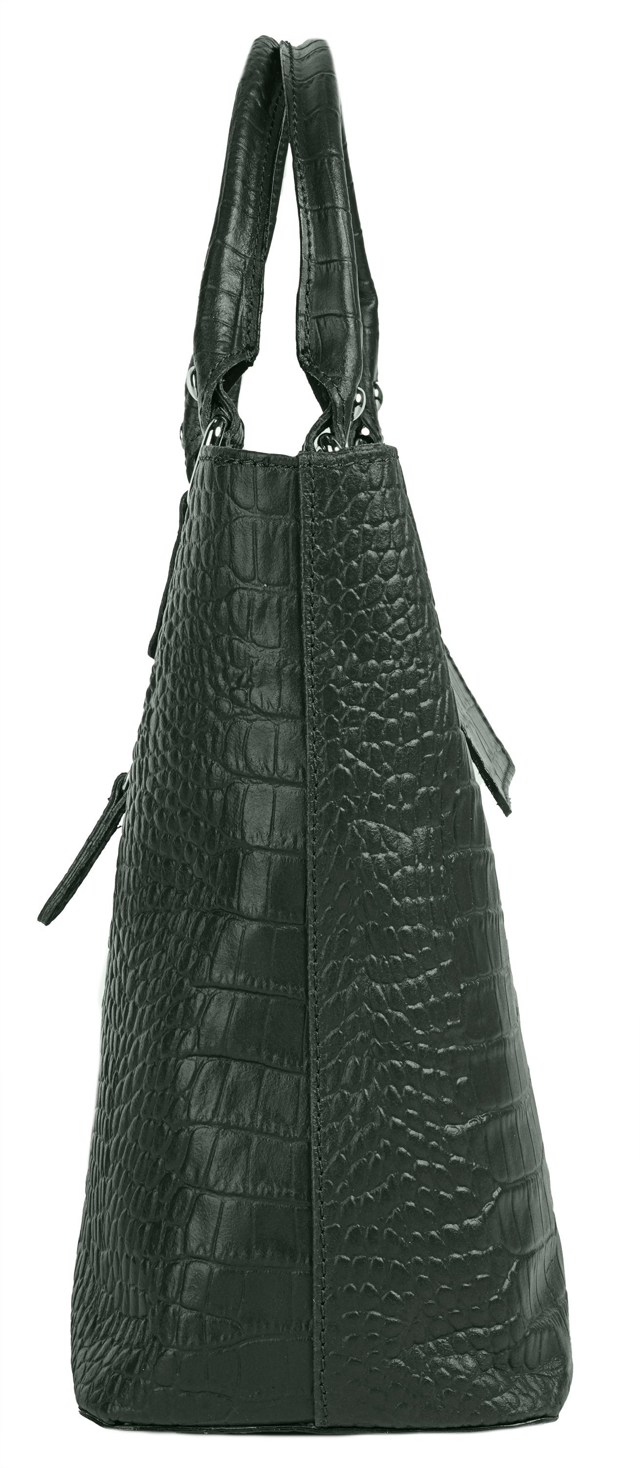 Cluty Tas echt leer, made in italy