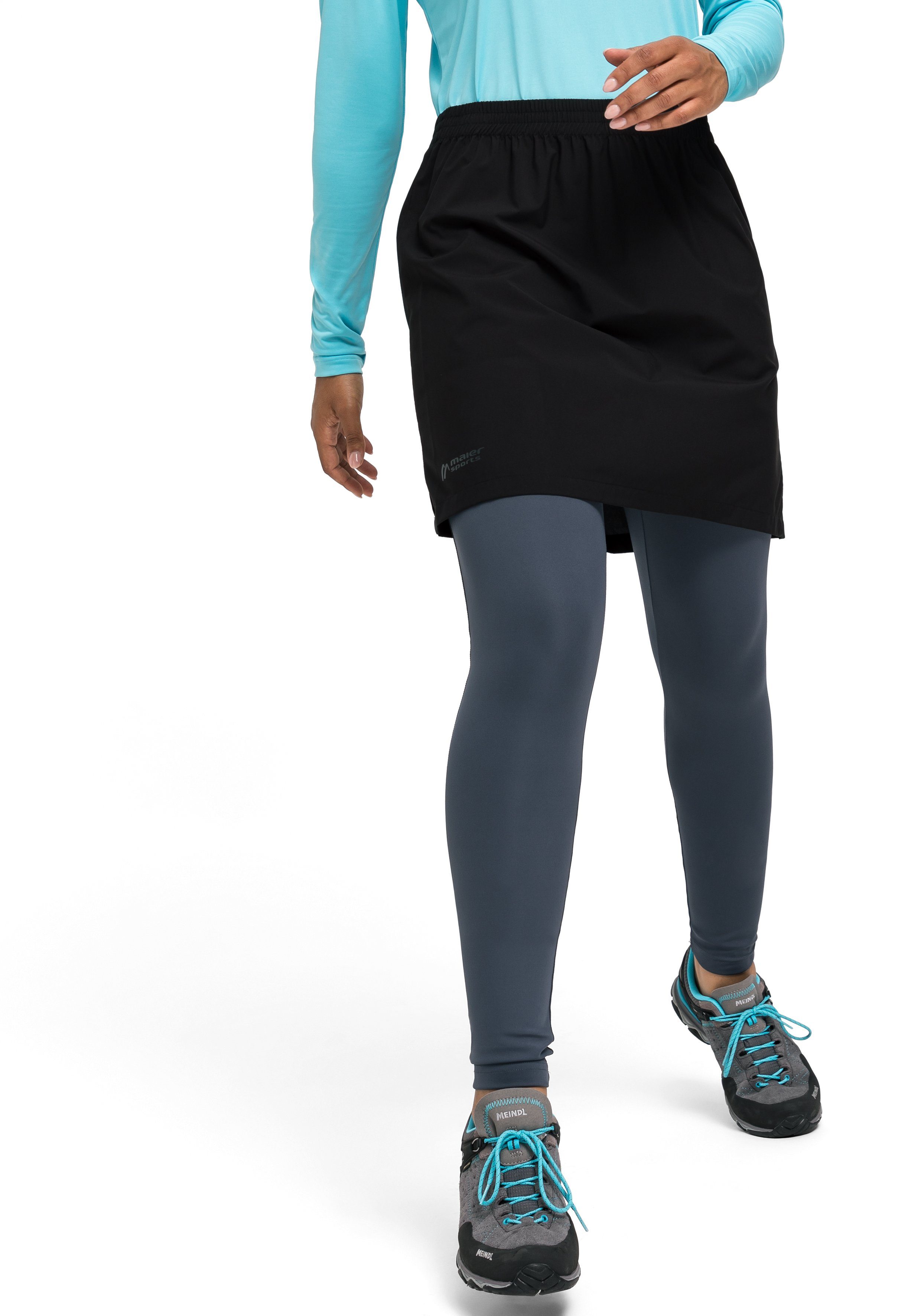 Maier Sports Zomerrok Raindrop SkirtW waterafstotende regenrok met elastische tailleband