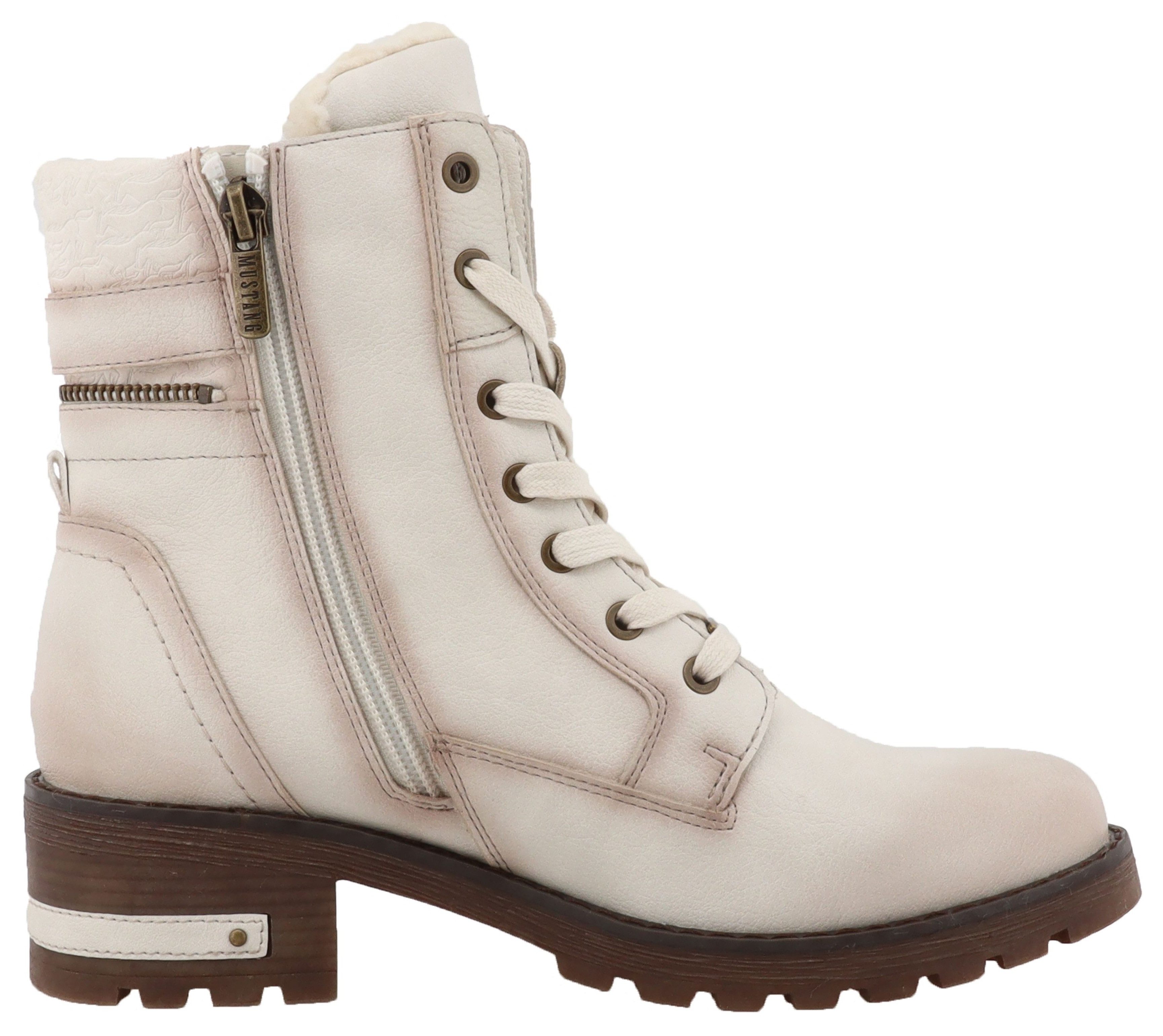 Mustang Shoes Winterlaarsjes Haukea Winterlaarsje, laarzen met binnenrits