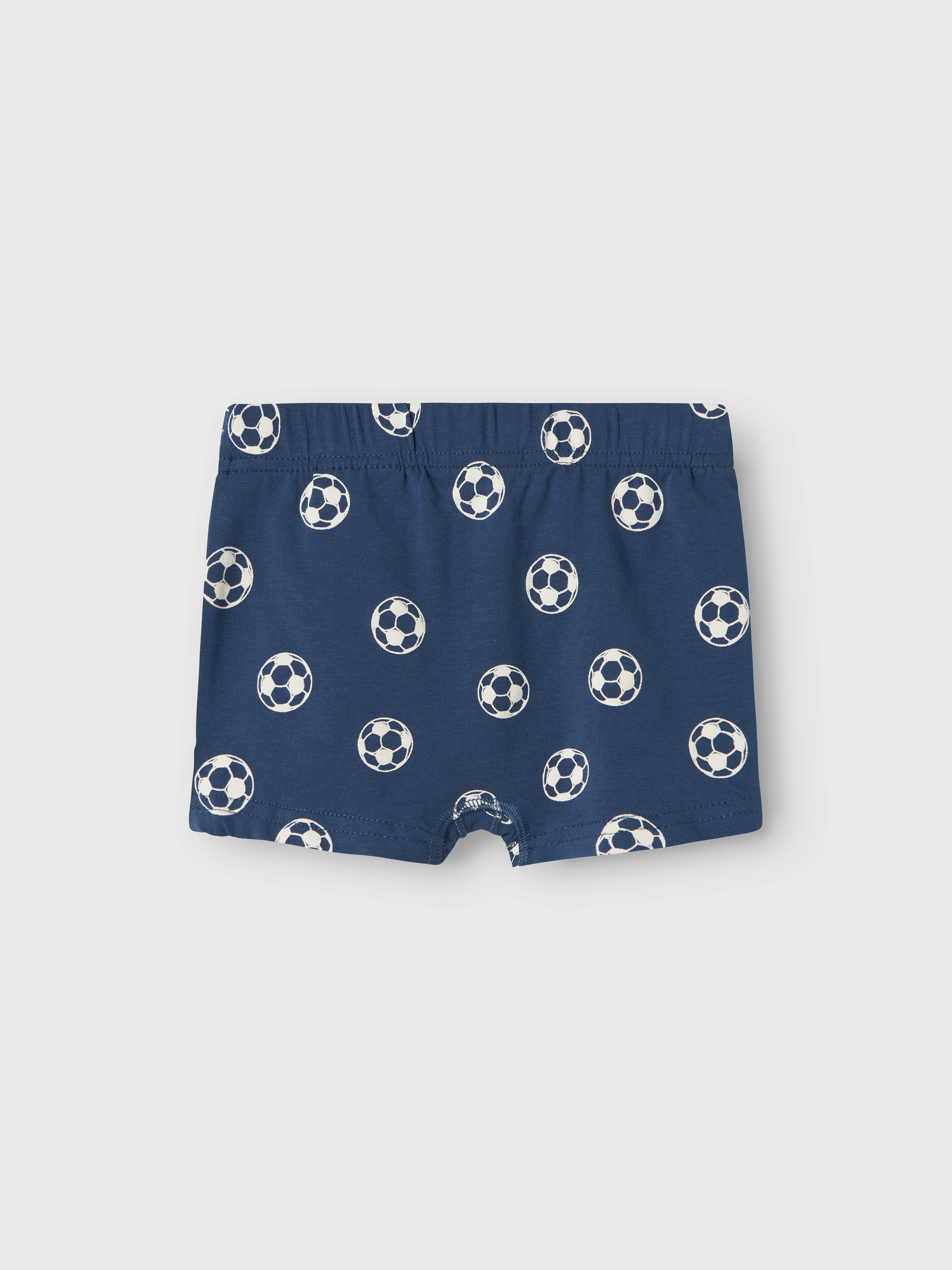 Name It Trunk NMMTIGHTS 3P DARK DENIM FOOTBALL NOOS (set 3 stuks)