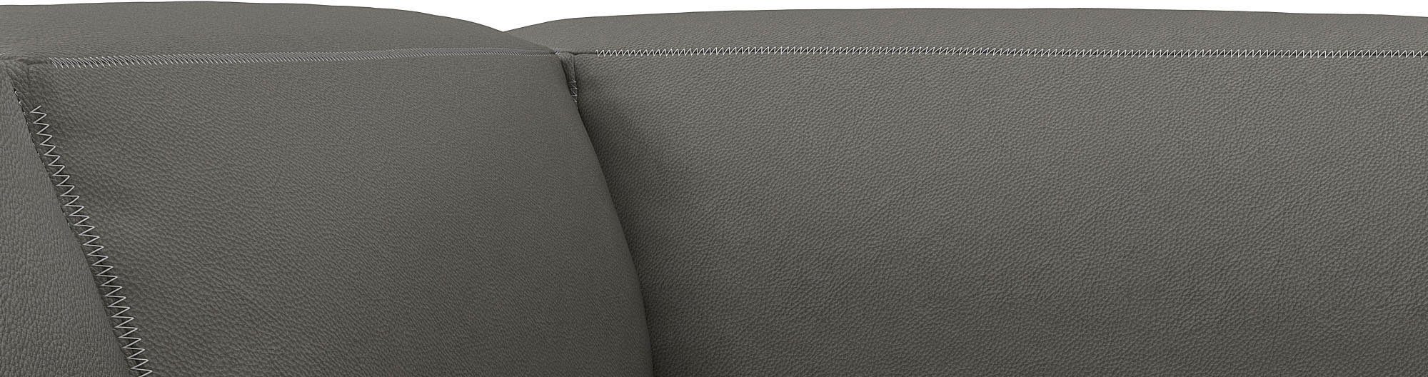 FLEXLUX Hoekbank Lucera, super zitcomfort door koudschuim in de zitting, L-vorm