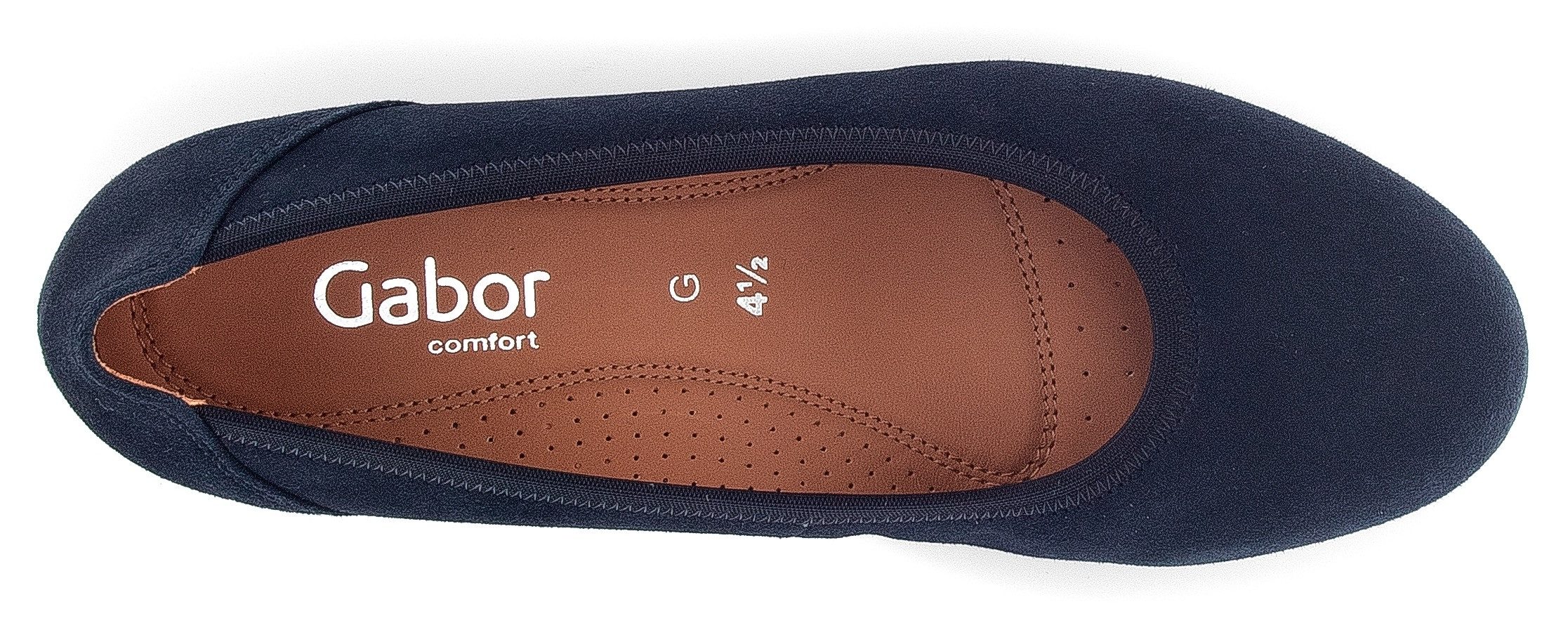 Gabor Pumps Kreta sleehak, lage schoen, instapschoen, in comfortable width g (= wide)