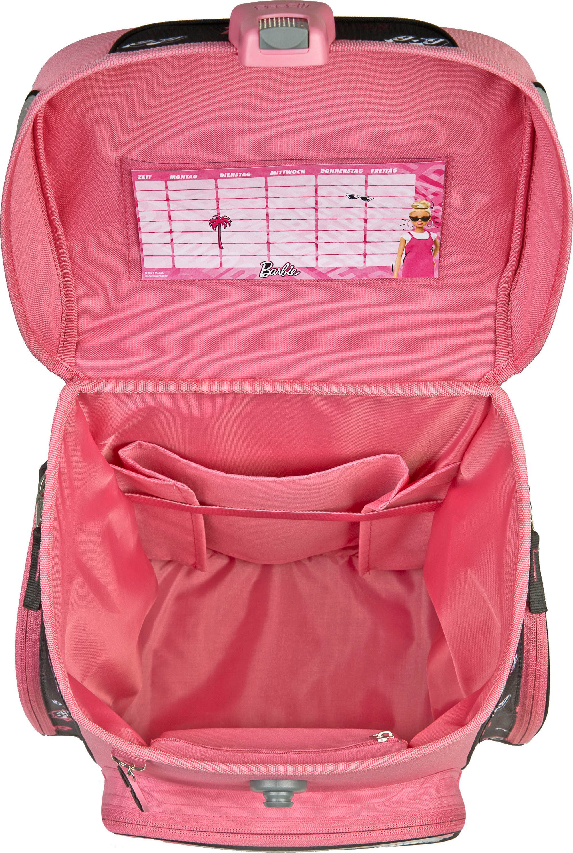 Scooli Schooltas EasyFit, Barbie (5-delig)