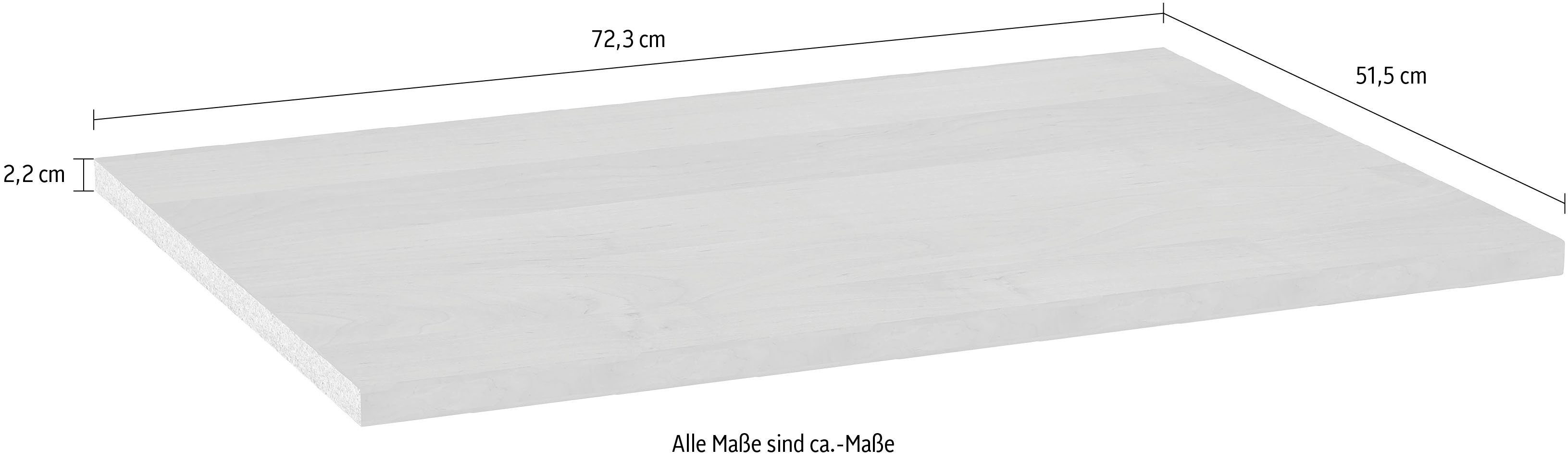WIEMANN Plank (set, 3 stuks)