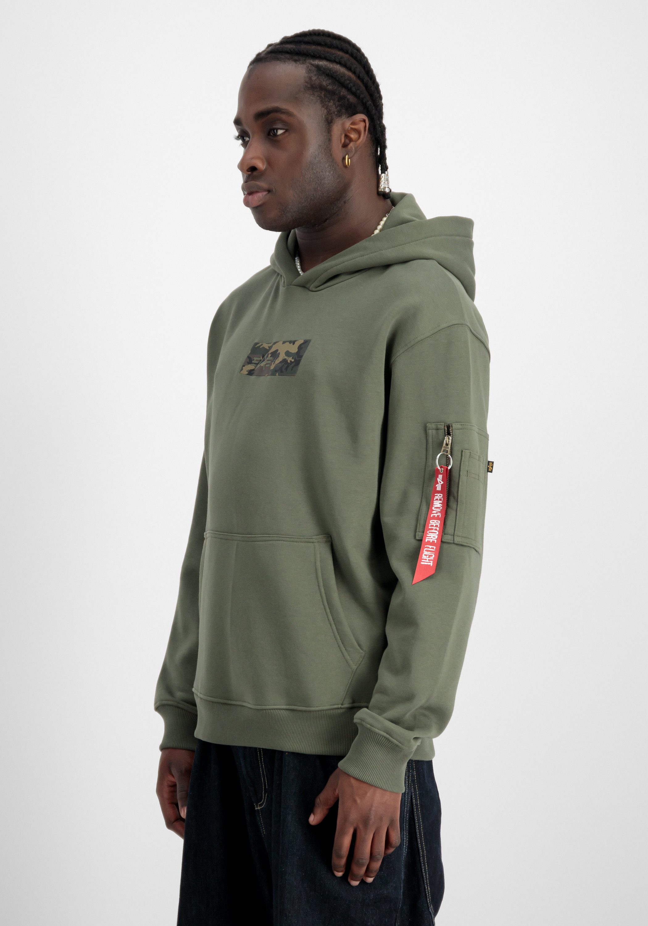 Alpha Industries Hoodie Alpha Industries Men - Hoodies Camo Panel Hoodie