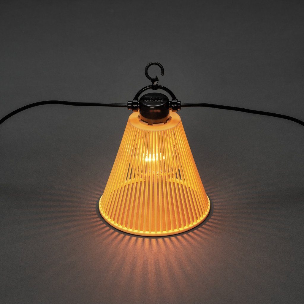 KONSTSMIDE Led-lichtsnoer 10 heldere lampen / amberkleurige diodes