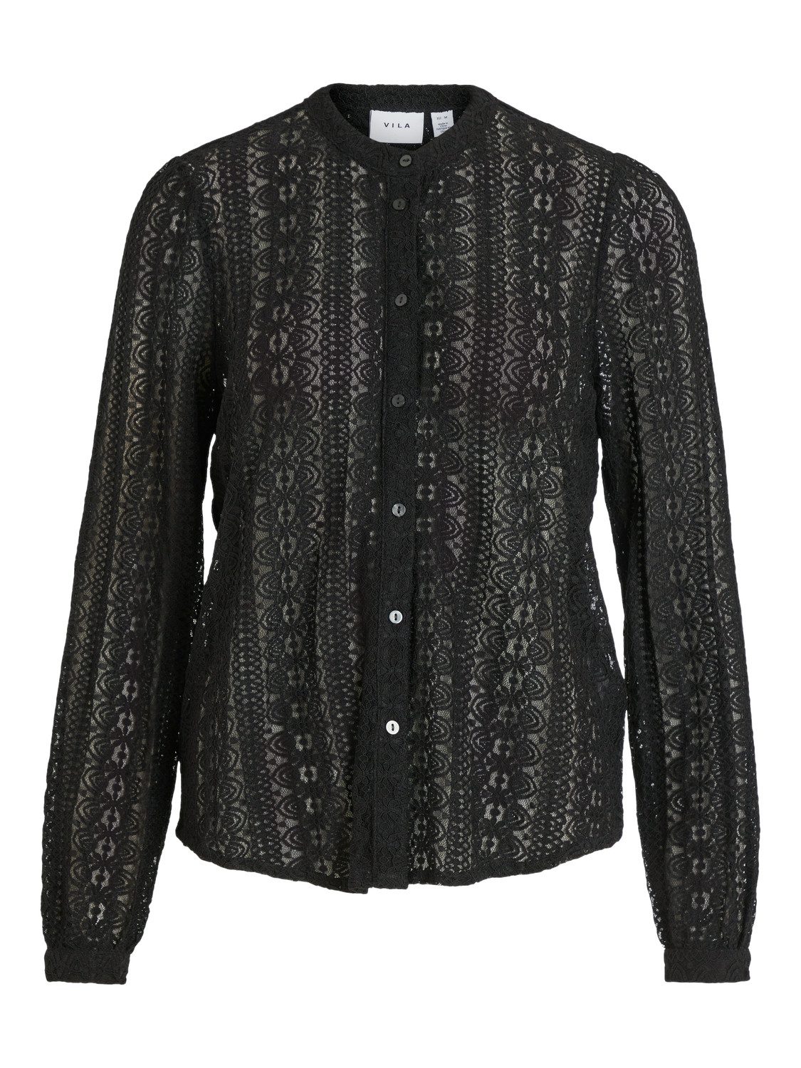 Vila Shirt VICHIKKA LACE L/S SHIRT- NOOS