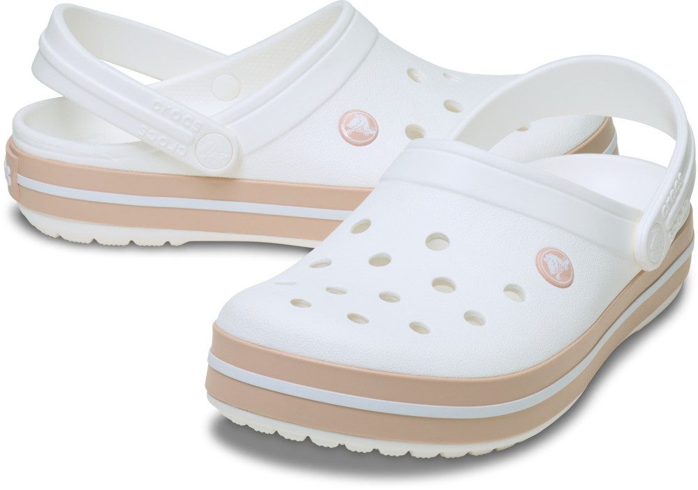 Crocs Clogs Crocband Clog zomerschoen, slippers, pantoffel met twee kleuren loopzool