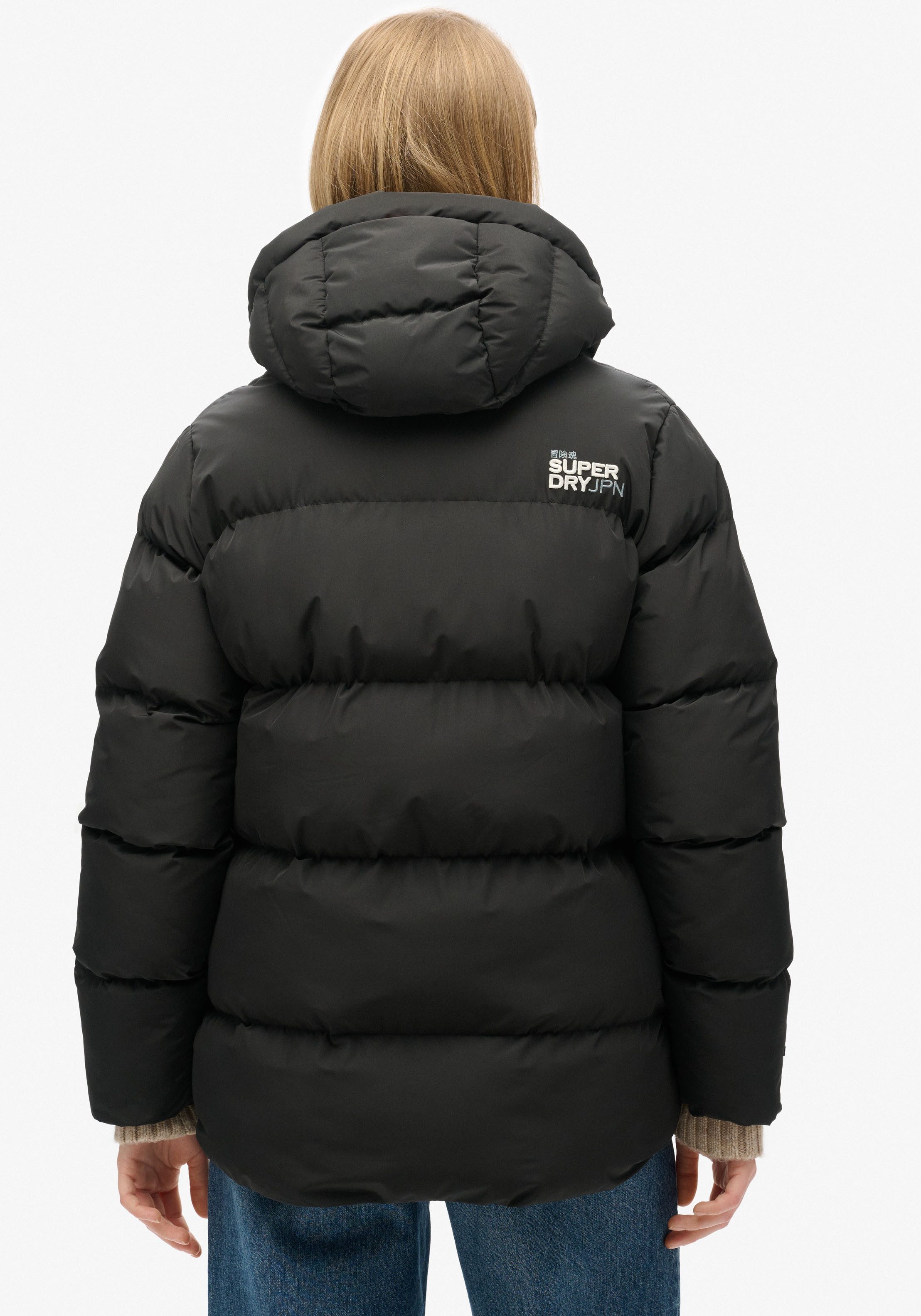 Superdry Gewatteerde jas HOODED 5 BAFFLE SPORTS PUFFER