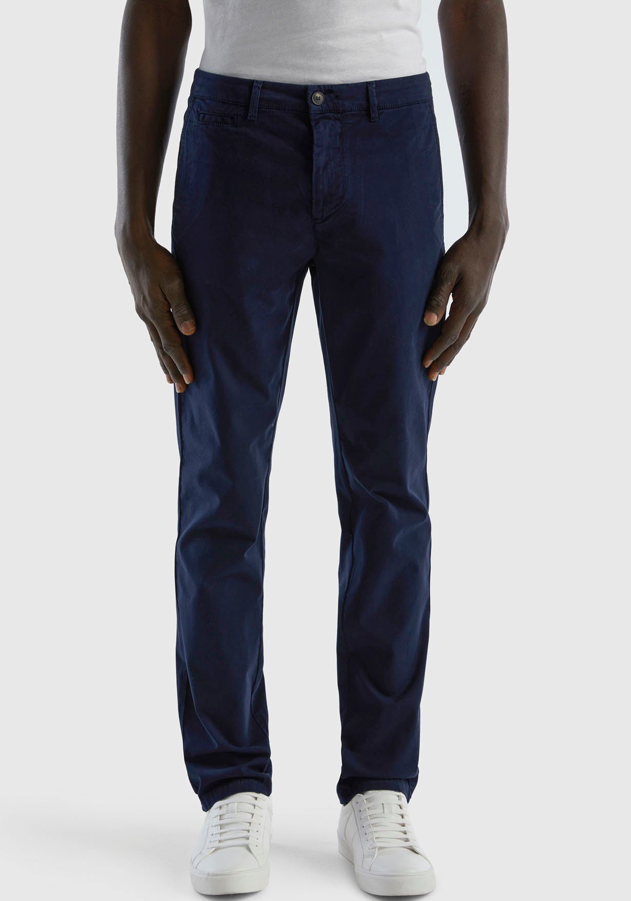 United Colors of Benetton Chino in klassieke chino-look heren chino's maat 52 (58) blauw