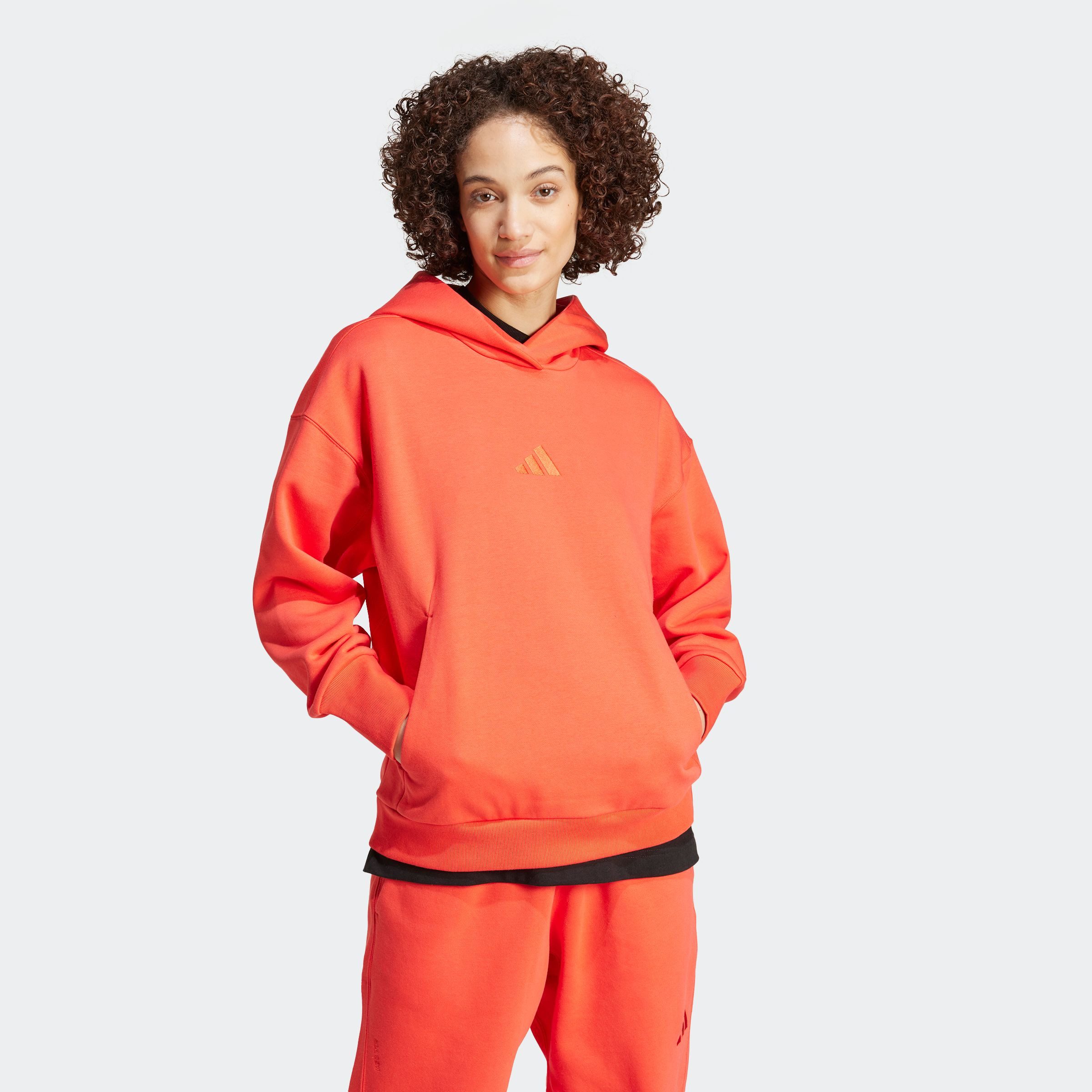 adidas Sportswear Hoodie W ALL SZN BF HD dames vesten maat L rood