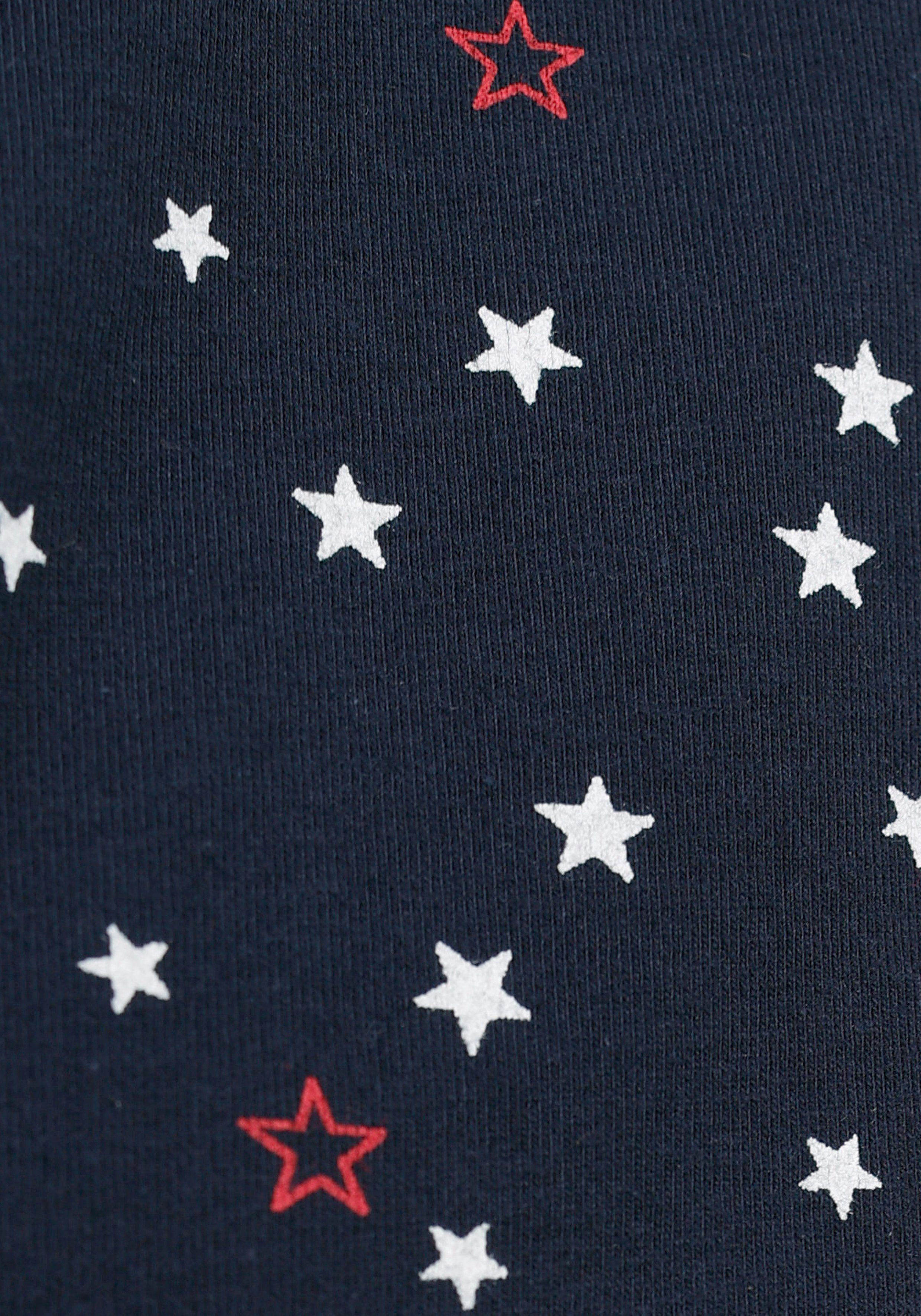 KangaROOS Jerseyjurk , Skaterjurk in mooie allover-print voor feesten en bijeenkomsten met vrienden, knievrij, modieus