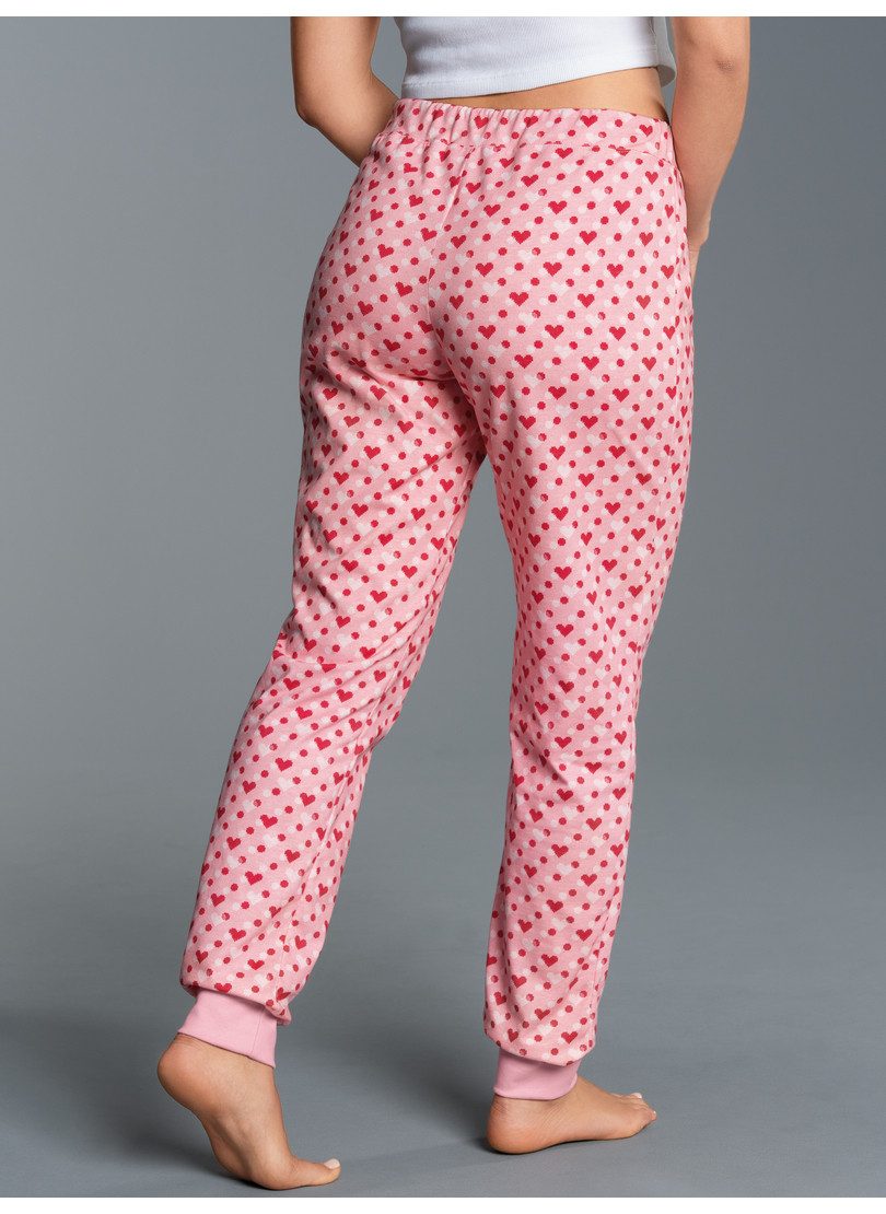 Trigema Pyjama TRIGEMA Pyjamabroek met Allover-print (1-delig)