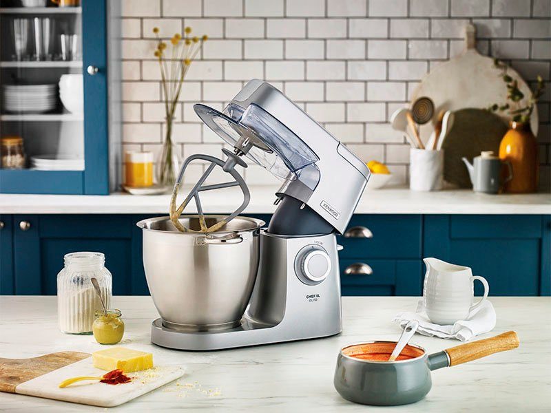 KENWOOD Keukenmachineschaal Chef XL elite edelstalen mengkom KAT621SS Geschikt voor alle Chef XL Elite keukenmachines van de KVL6000 serie