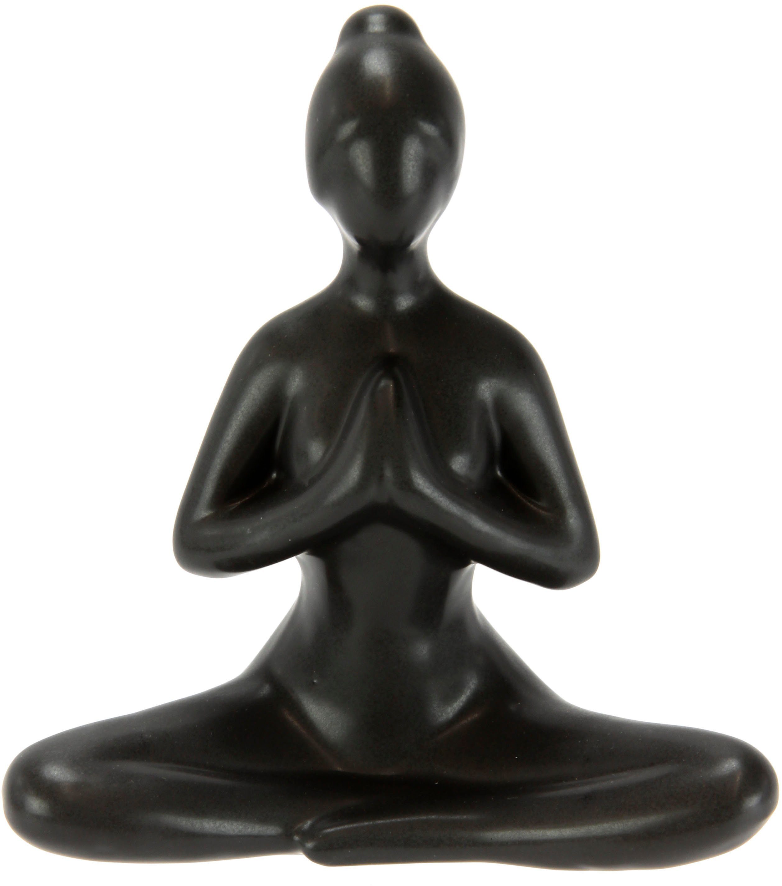 I.GE.A. Decoratief figuur Yogavrouw 2-delig set, yogafiguur, yogabeeld