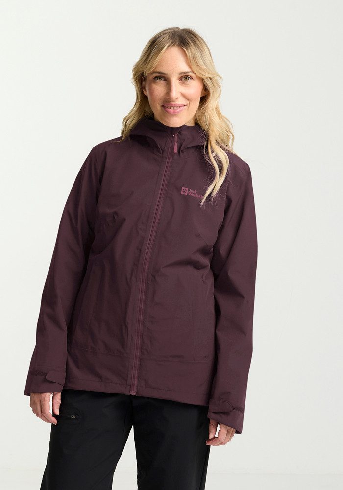 Jack Wolfskin Functioneel 3-in-1-jack MOONRISE 3IN1 JKT W (2-delig)