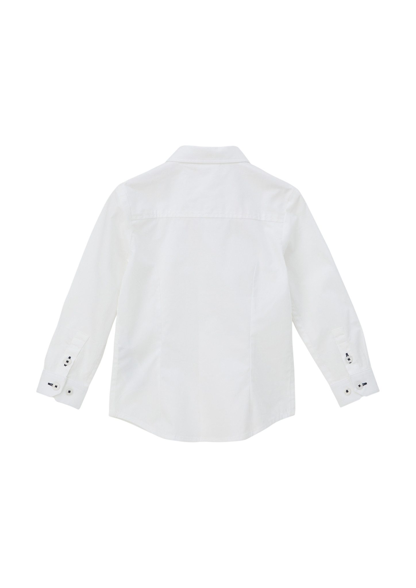 s.Oliver RED LABEL Junior Overhemd met lange mouwen met afneembare vlinderstrik, voor jongens